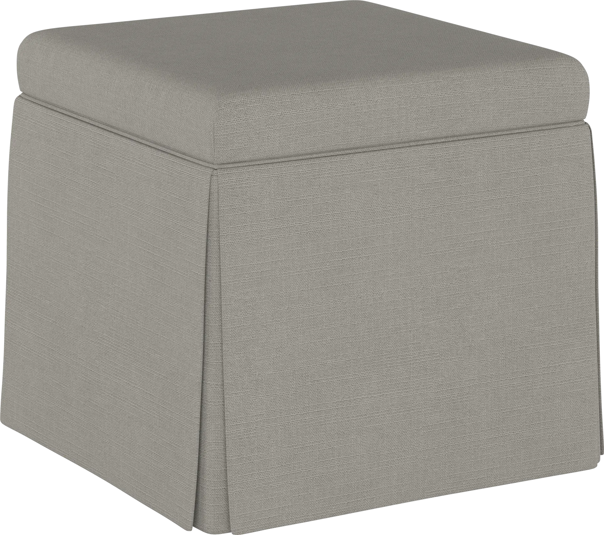 Charlick Gray Ottoman