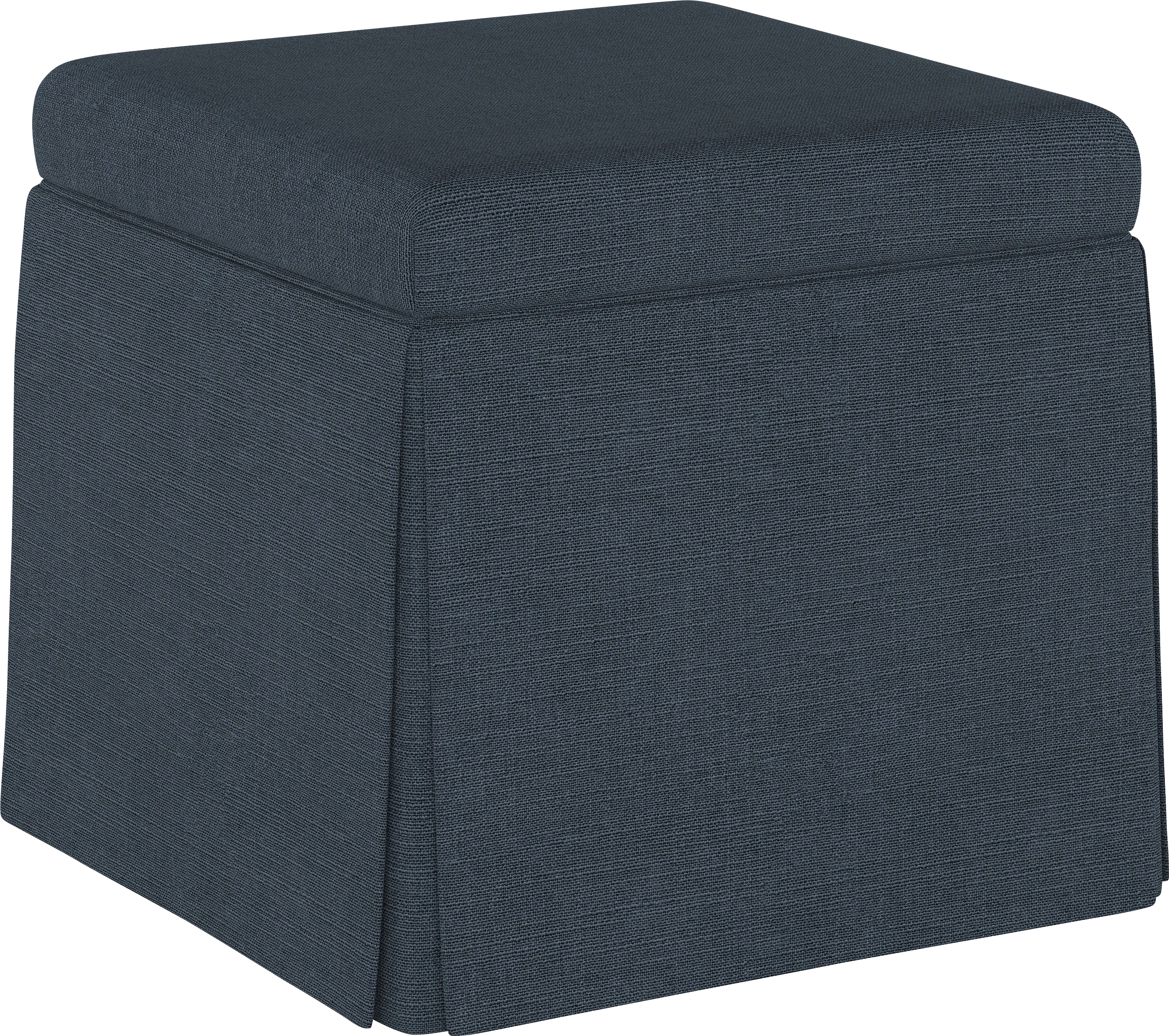 Charlick Blue Ottoman