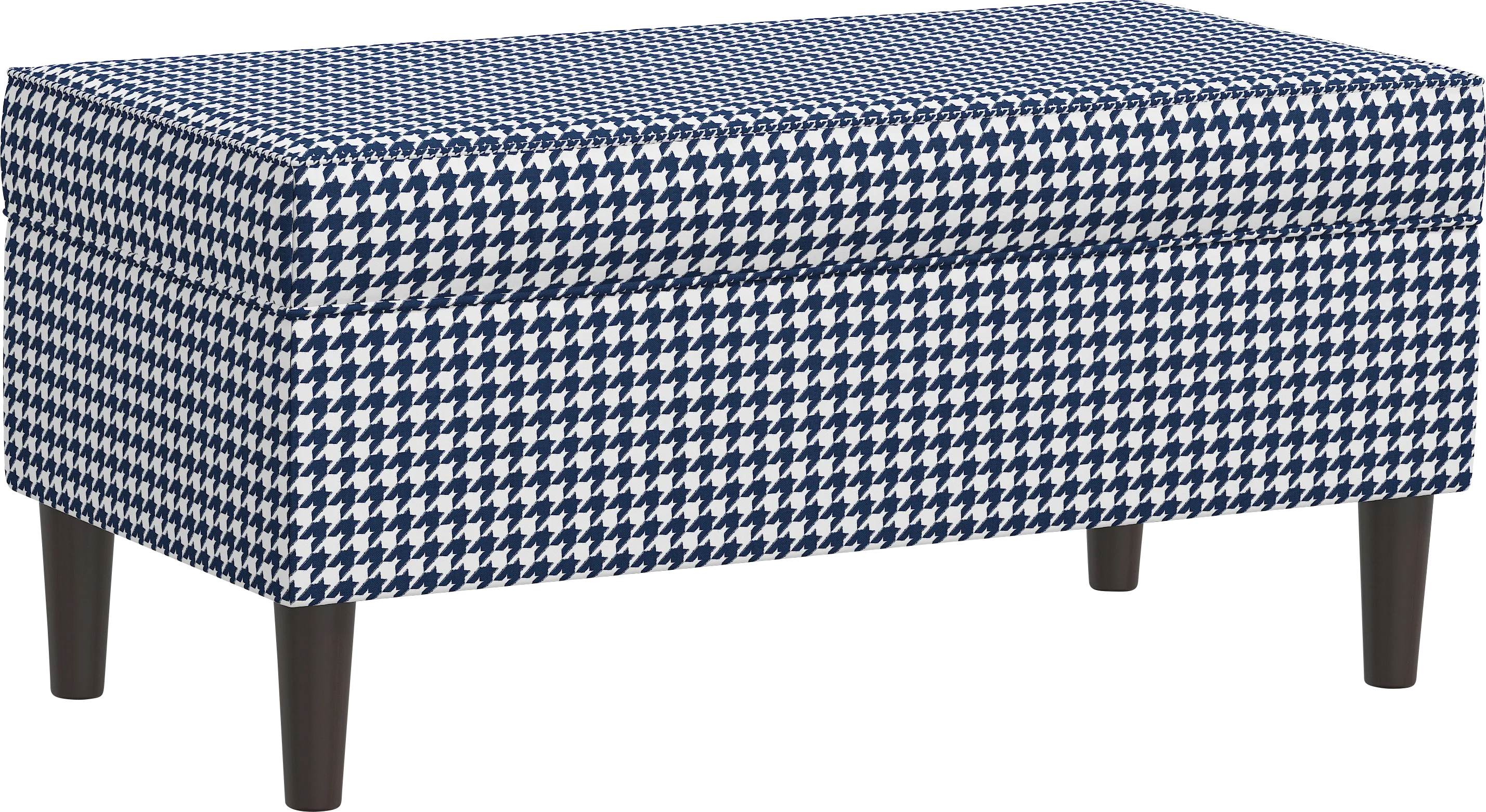 Charette Blue Storage Bench - Thumbnail - Image 1