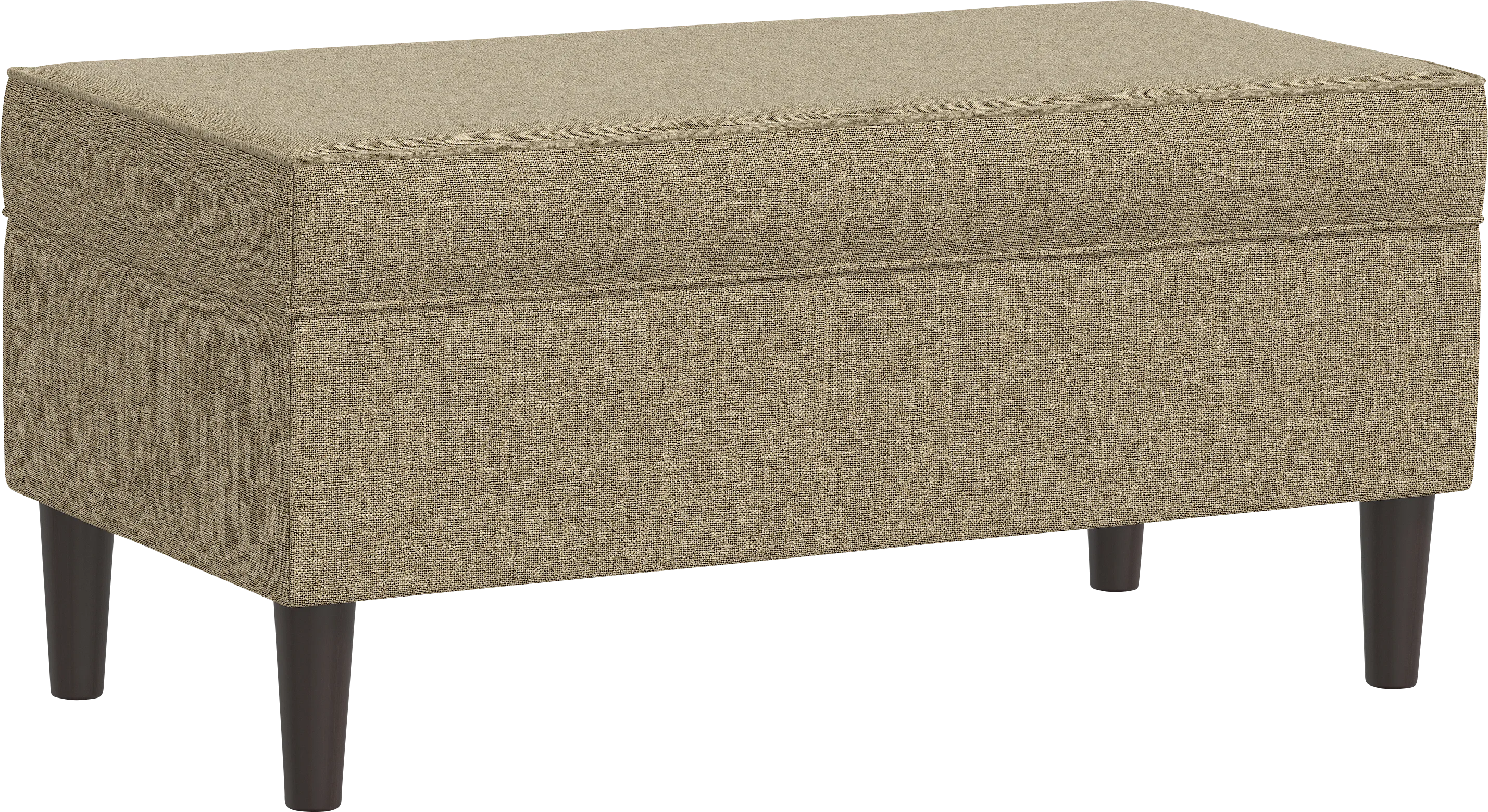 Charette Beige Storage Bench - Thumbnail - Image 1
