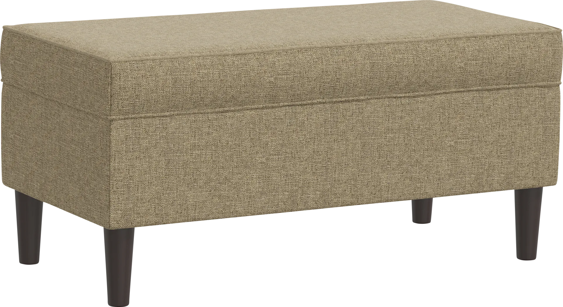 Charette Beige Storage Bench - Image 1