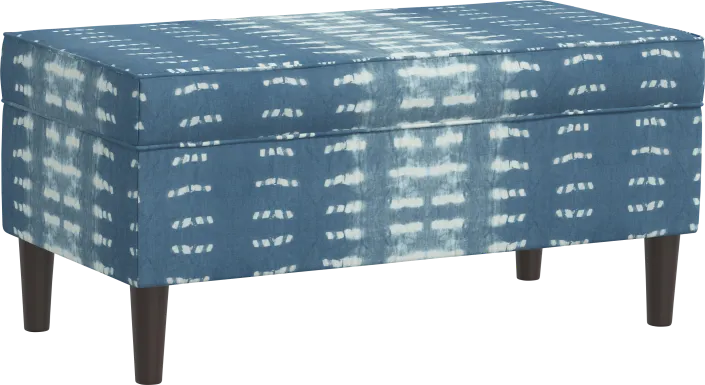 Charette Indigo Storage Bench