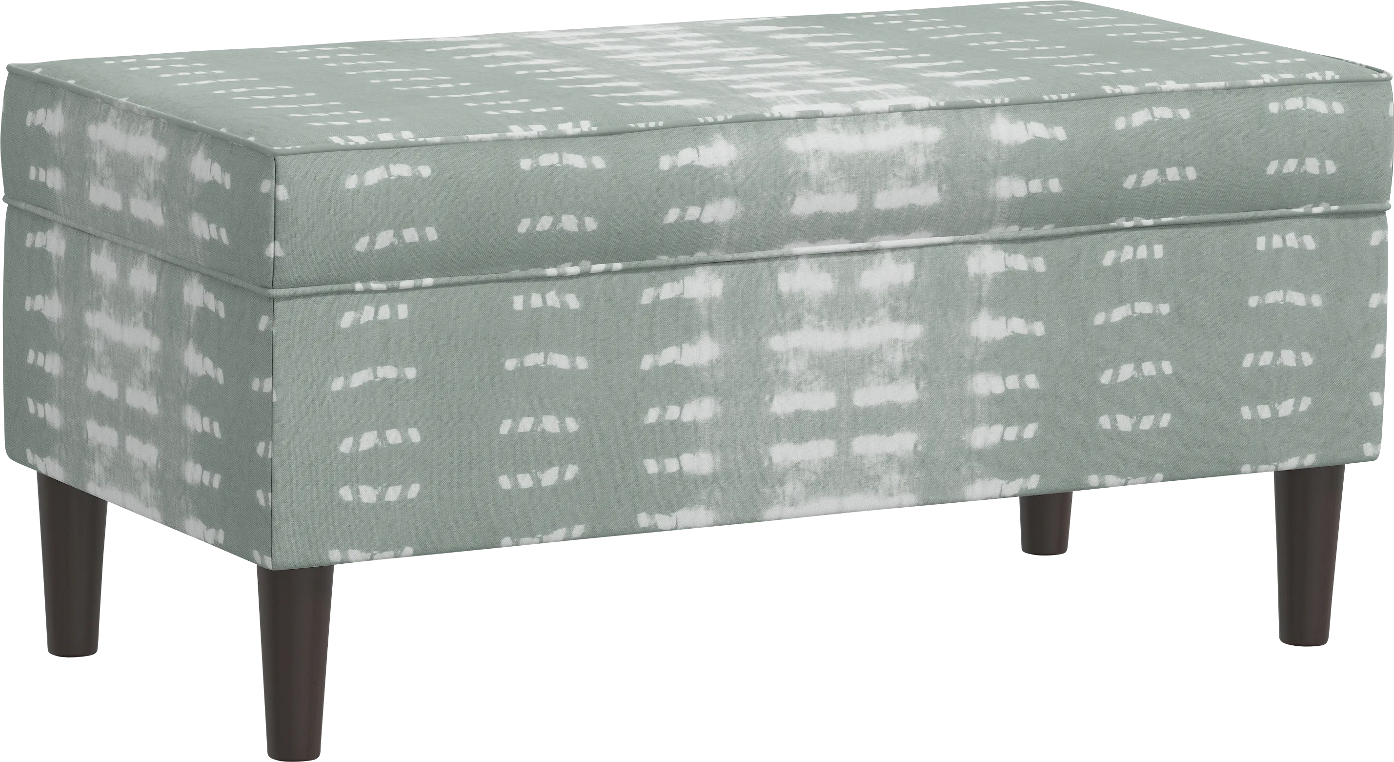 Charette Green Storage Bench - Thumbnail - Image 1