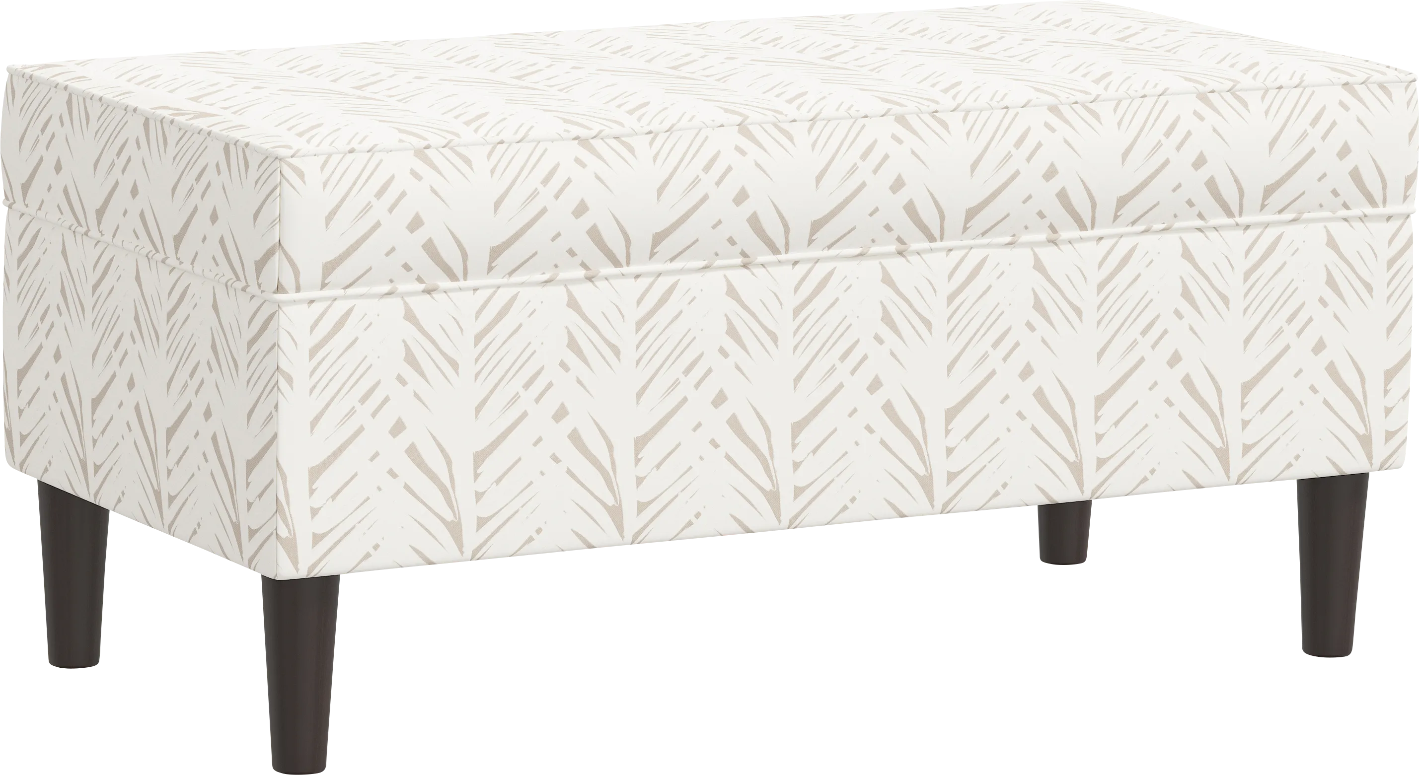 Charette Cream Storage Bench
