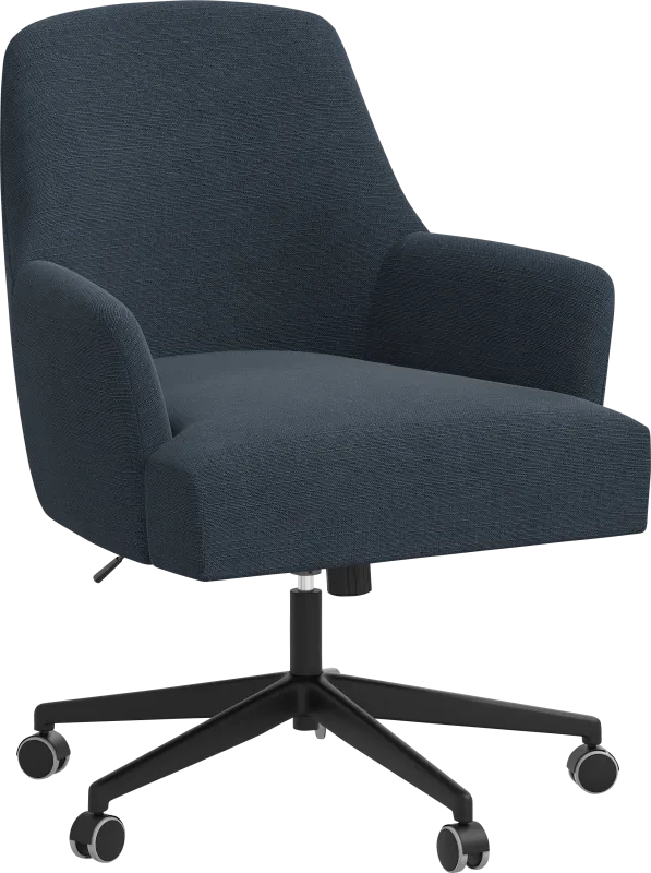 Carmelita Blue Desk Chair