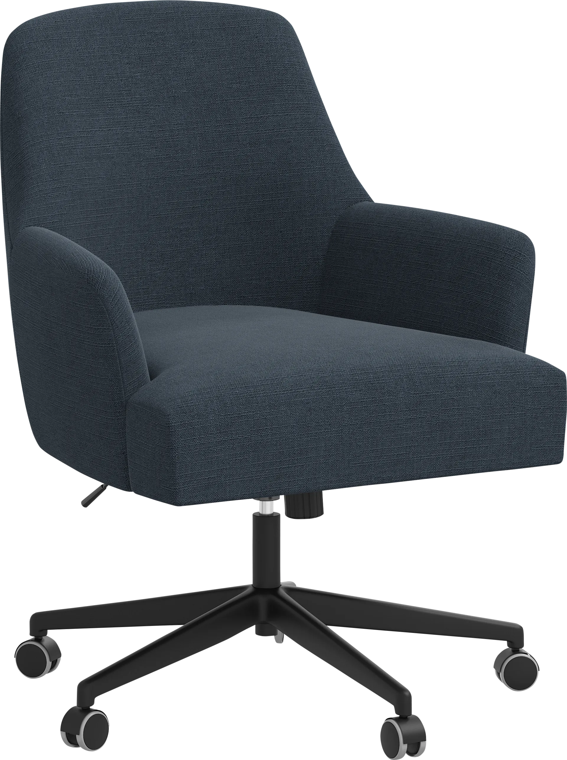 Carmelita Blue Desk Chair - Image 1