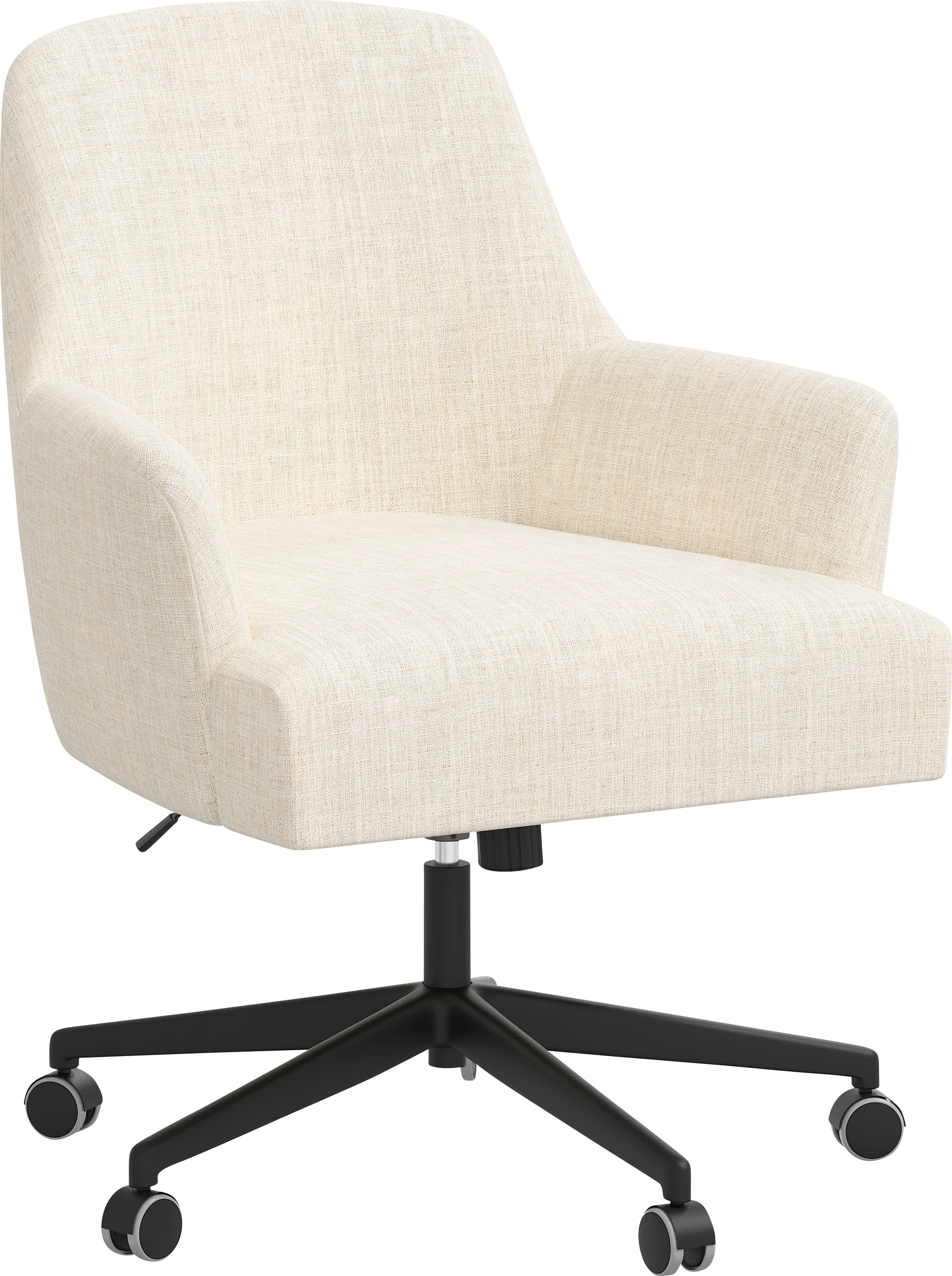 Carmelita Beige Desk Chair