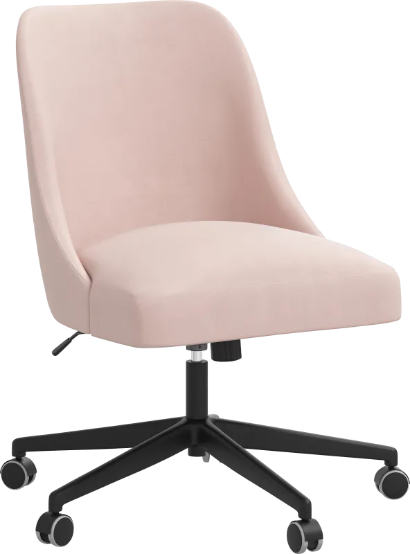 Carsell Pink Desk Chair