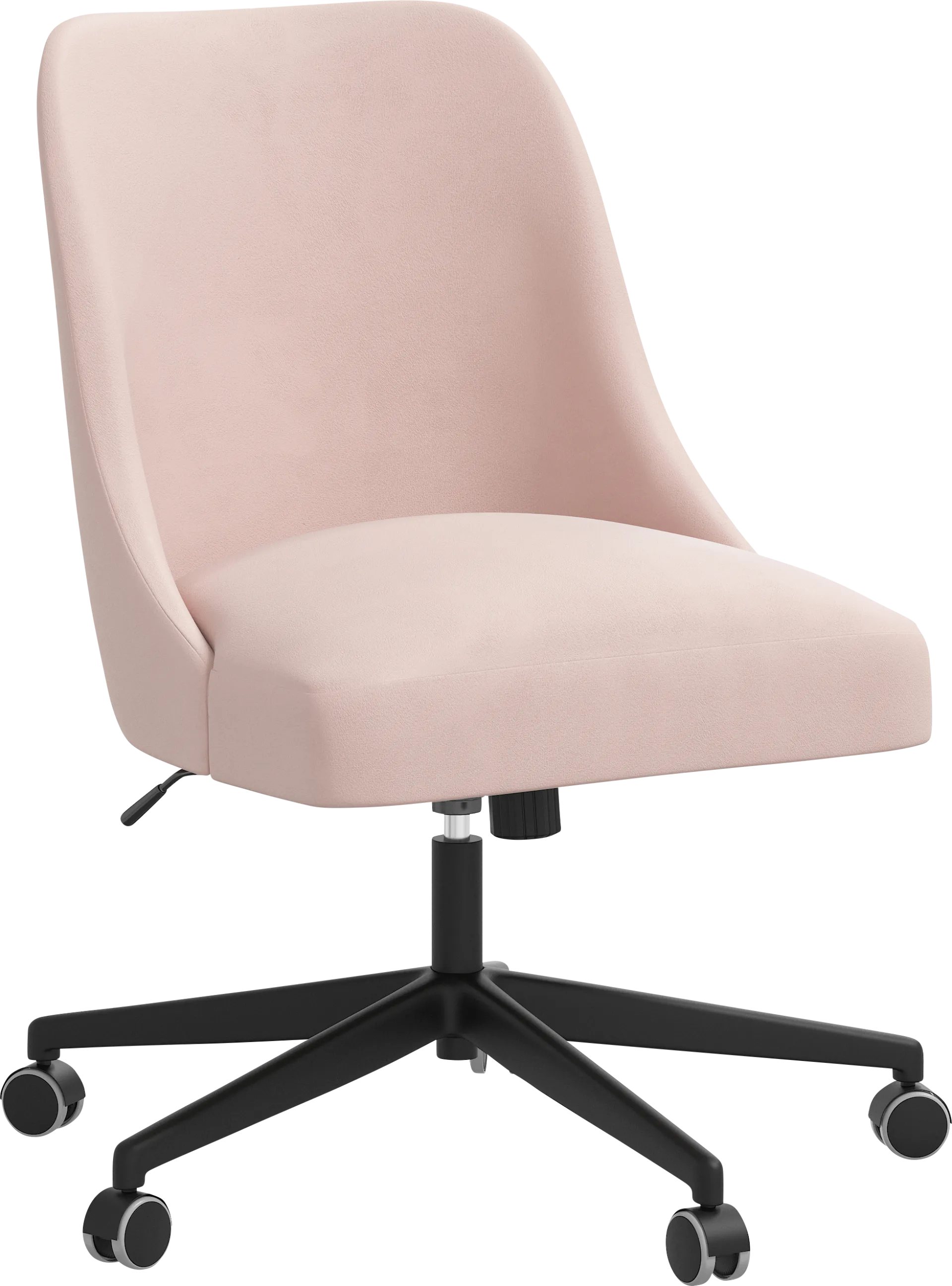 Carsell Pink Desk Chair - Image 1