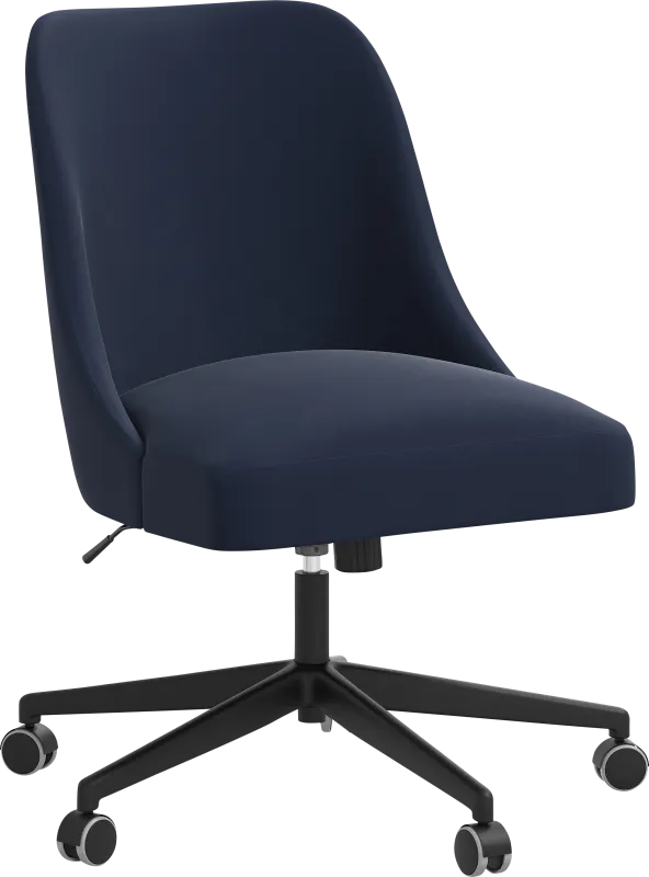 Carsell Blue Desk Chair