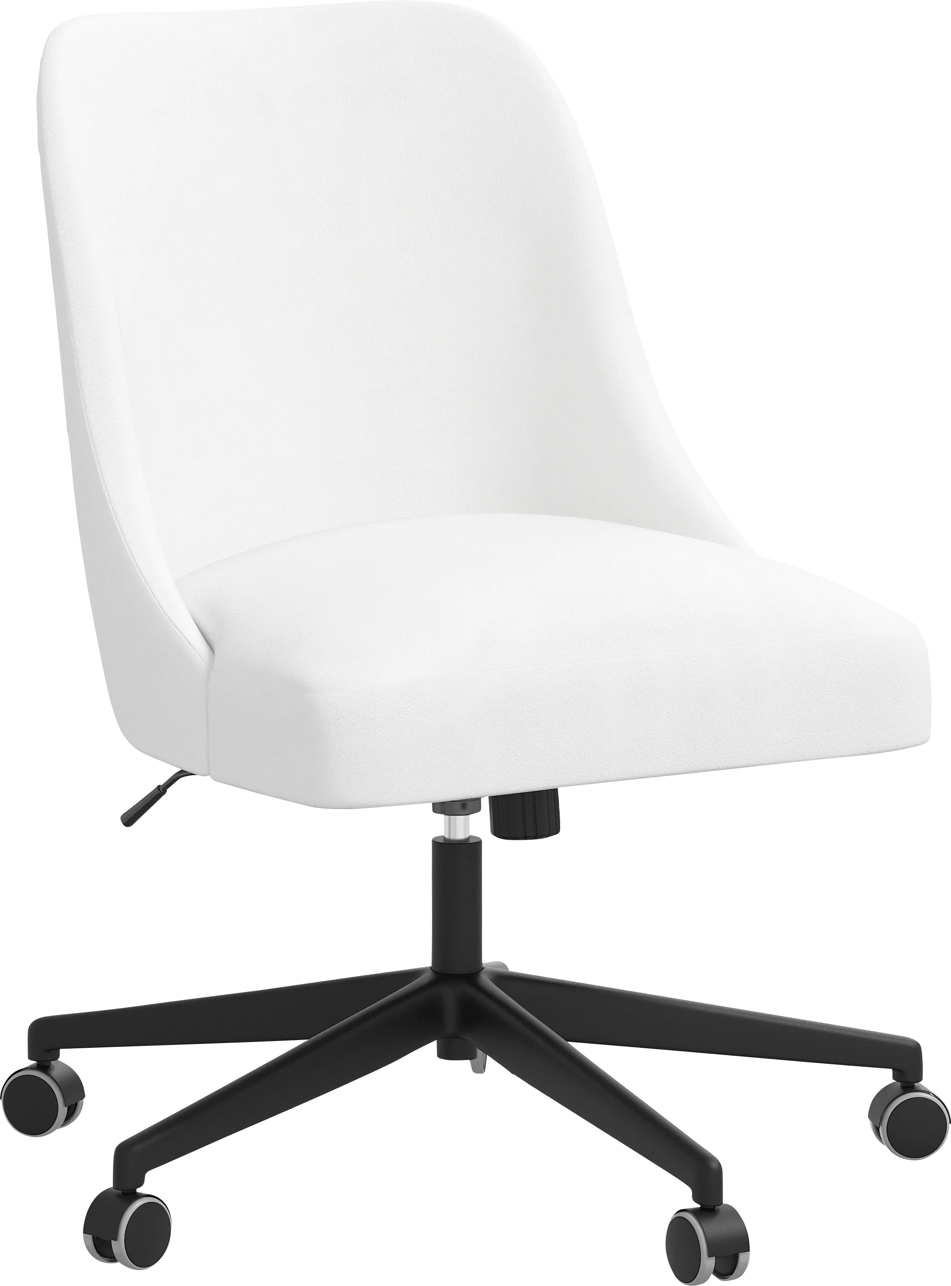 Carsell White Desk Chair