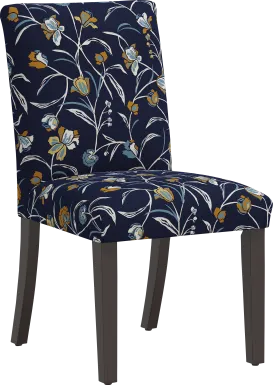 Dalzell Navy Side Chair