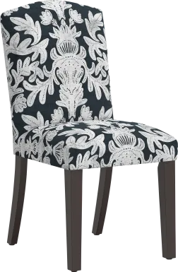 Dalzell Dark Blue Side Chair