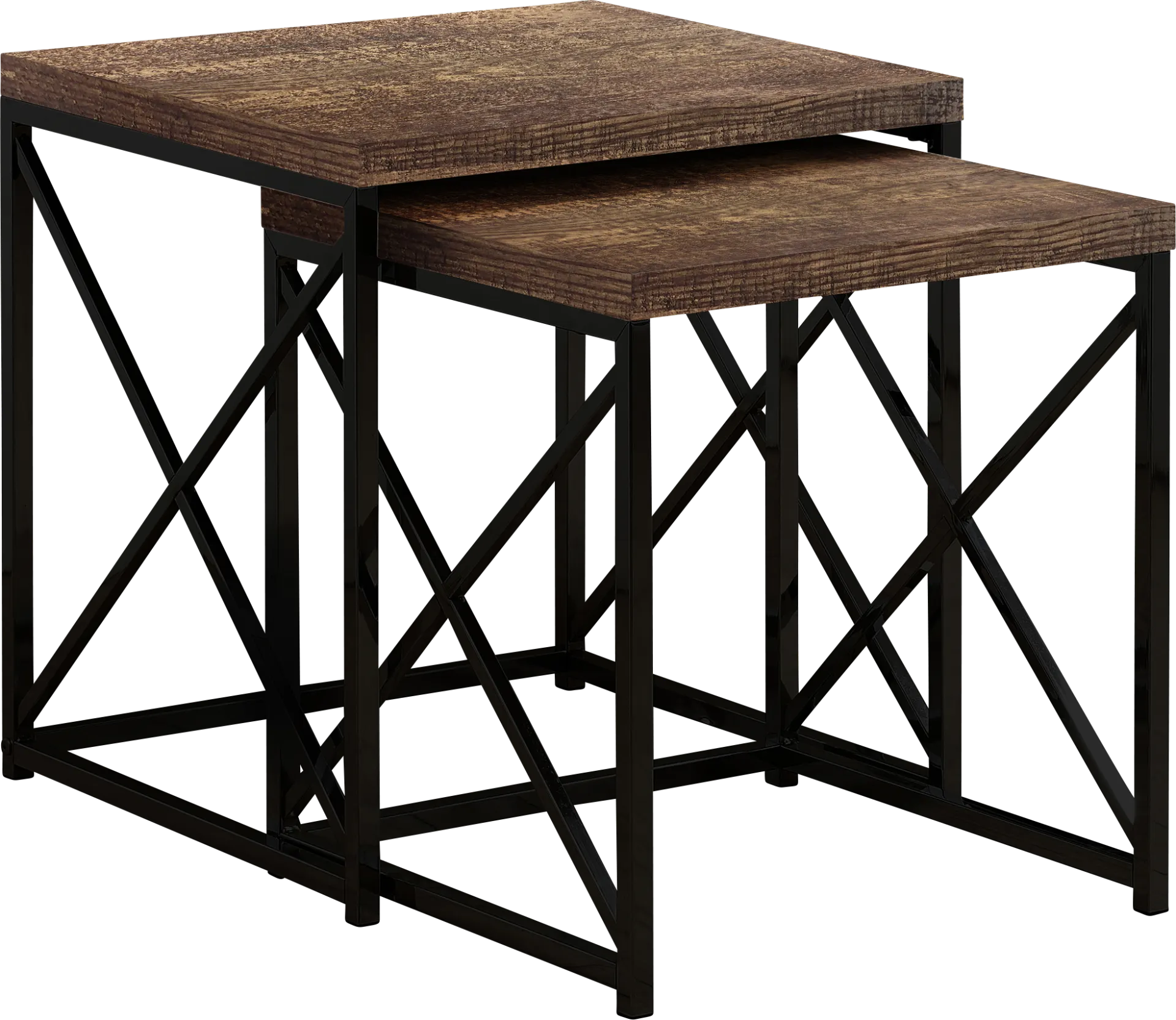 Brillock Brown Nesting Tables - Image 1