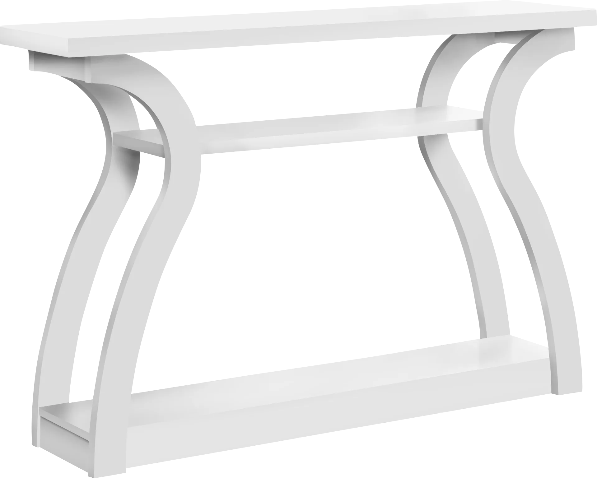 Aldworth White Sofa Table - Image 1