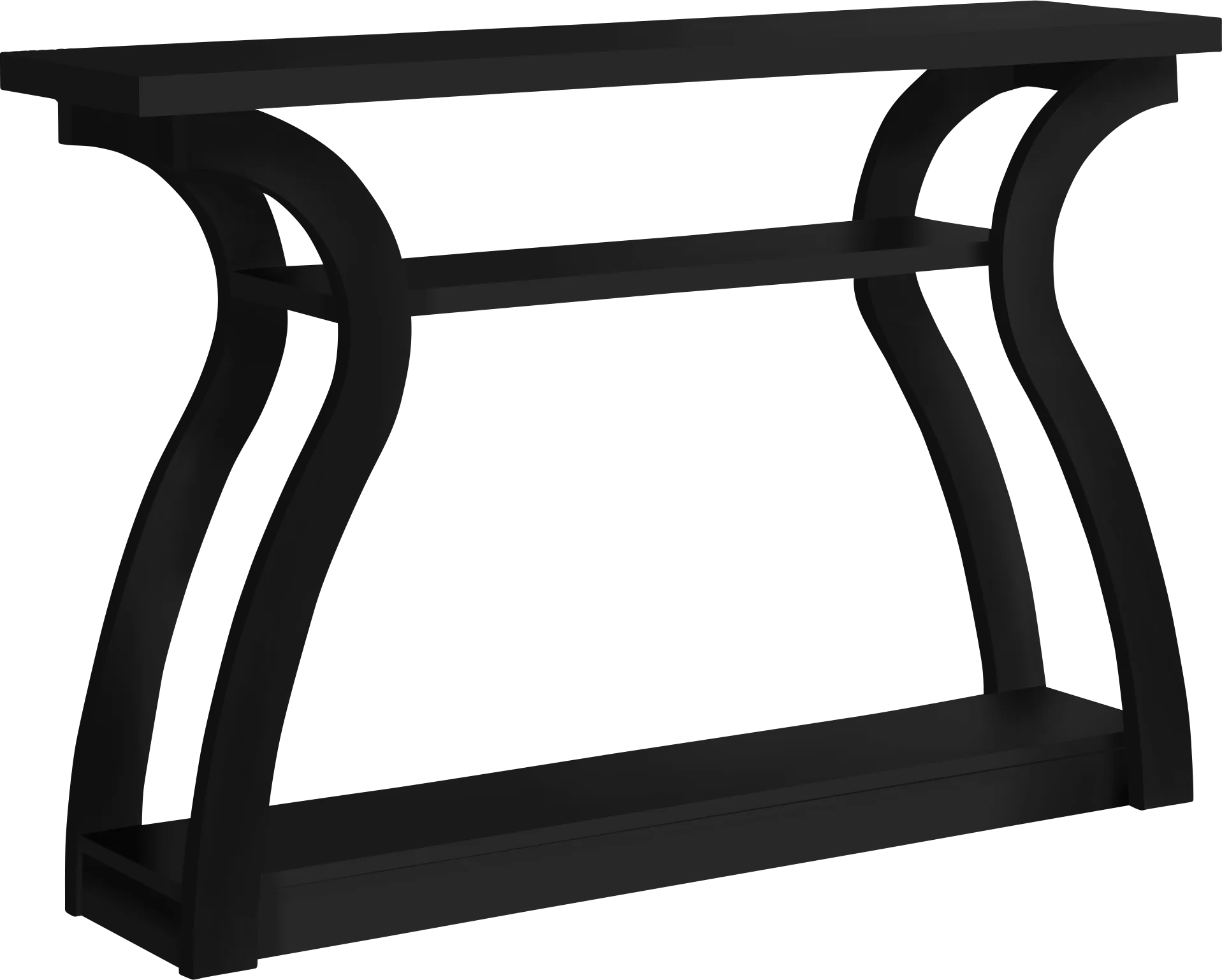 Aldworth Black Sofa Table - Image 1
