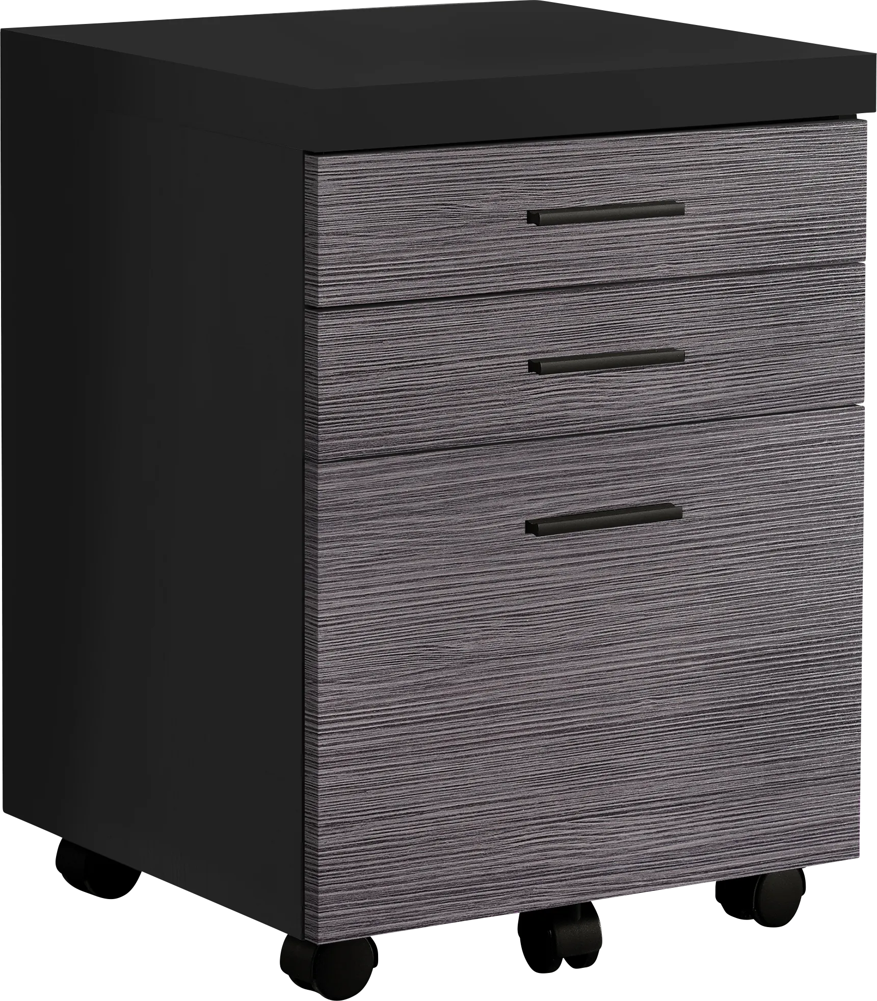 Wampton Black File Cabinet - Image 1