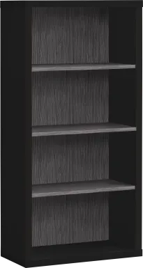 Wampton Black Bookcase