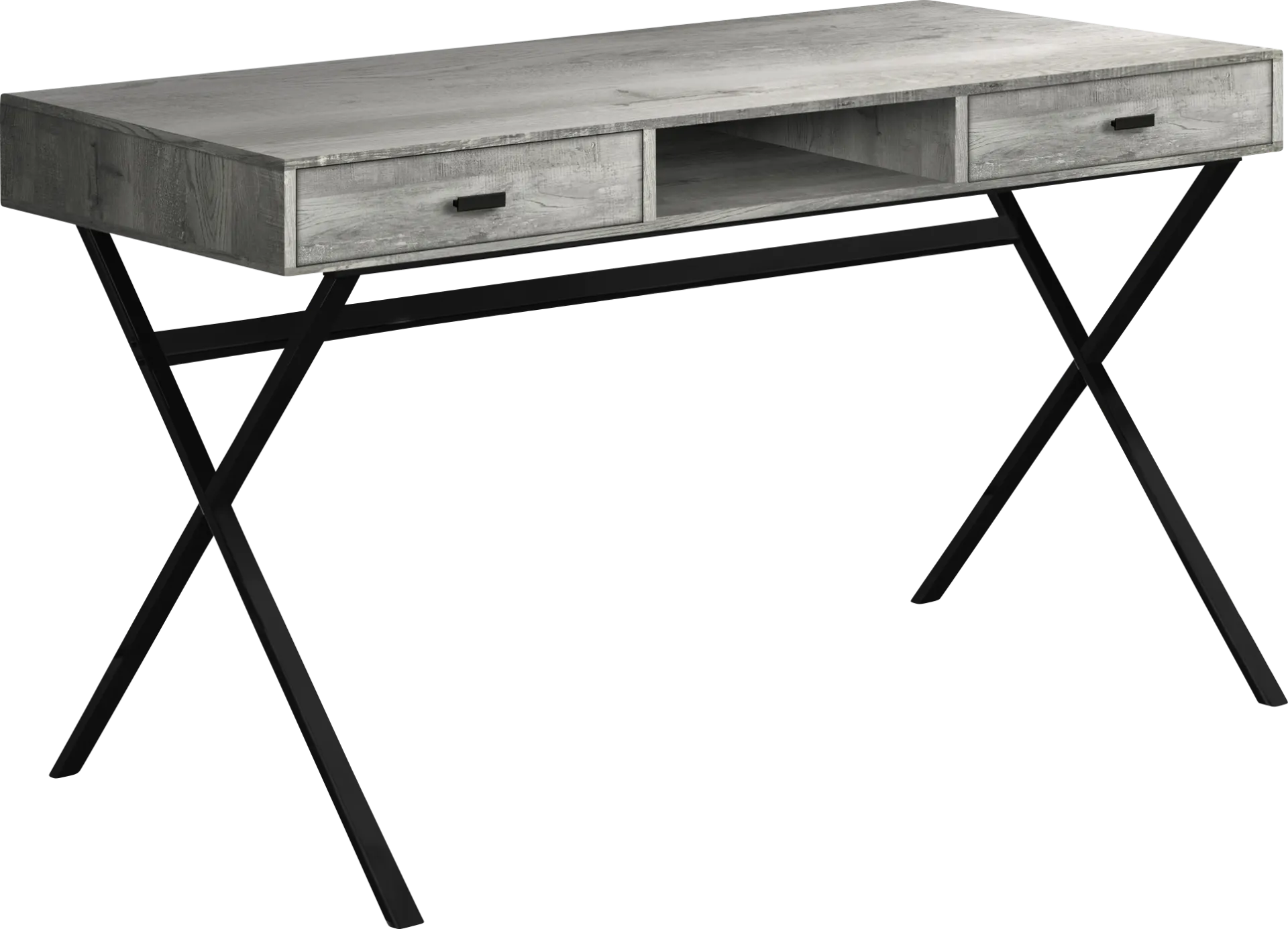Beckhaven Gray Desk - Image 1
