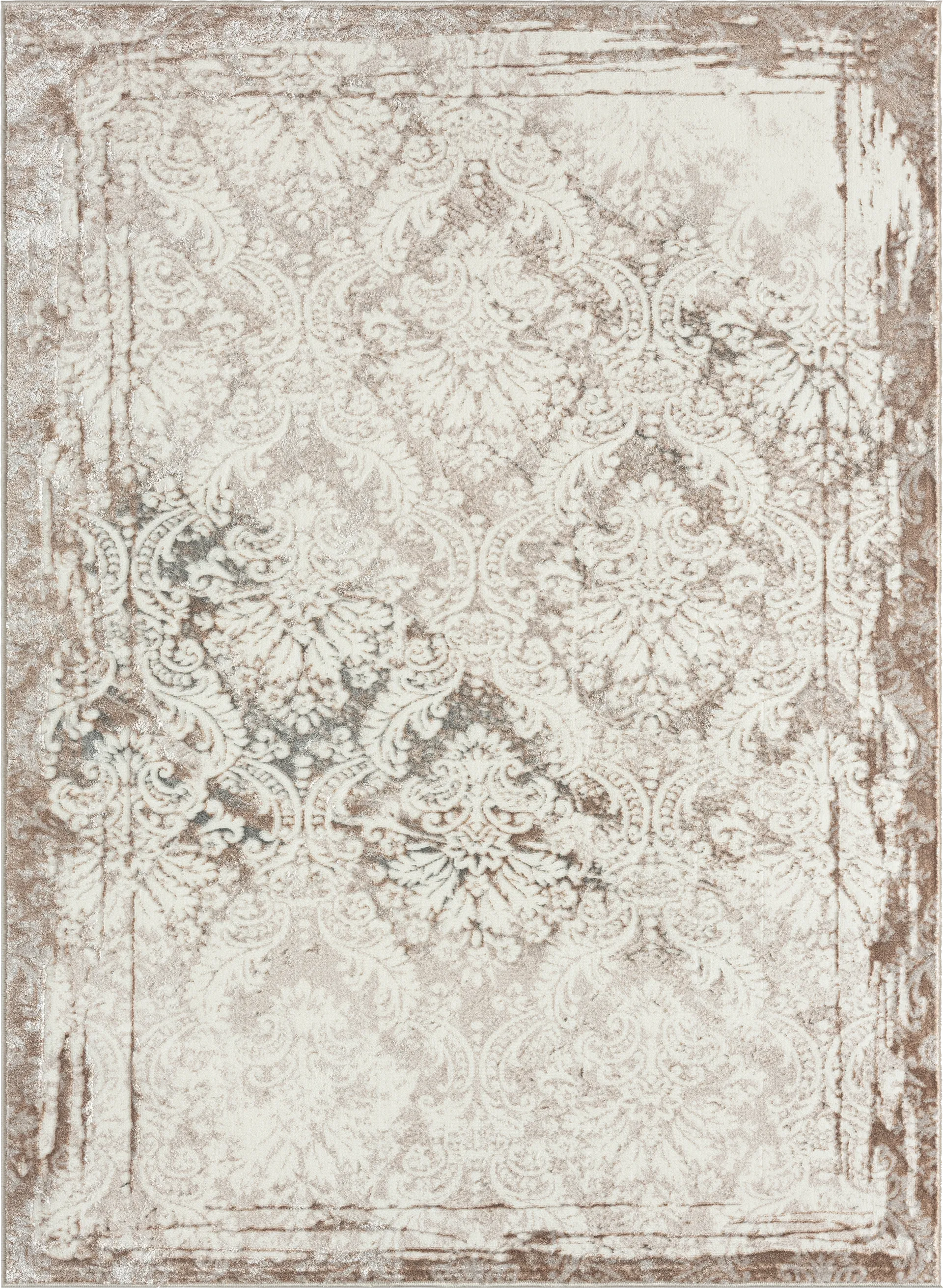Adelaee Brown 5' x 7' Rug - Image 1