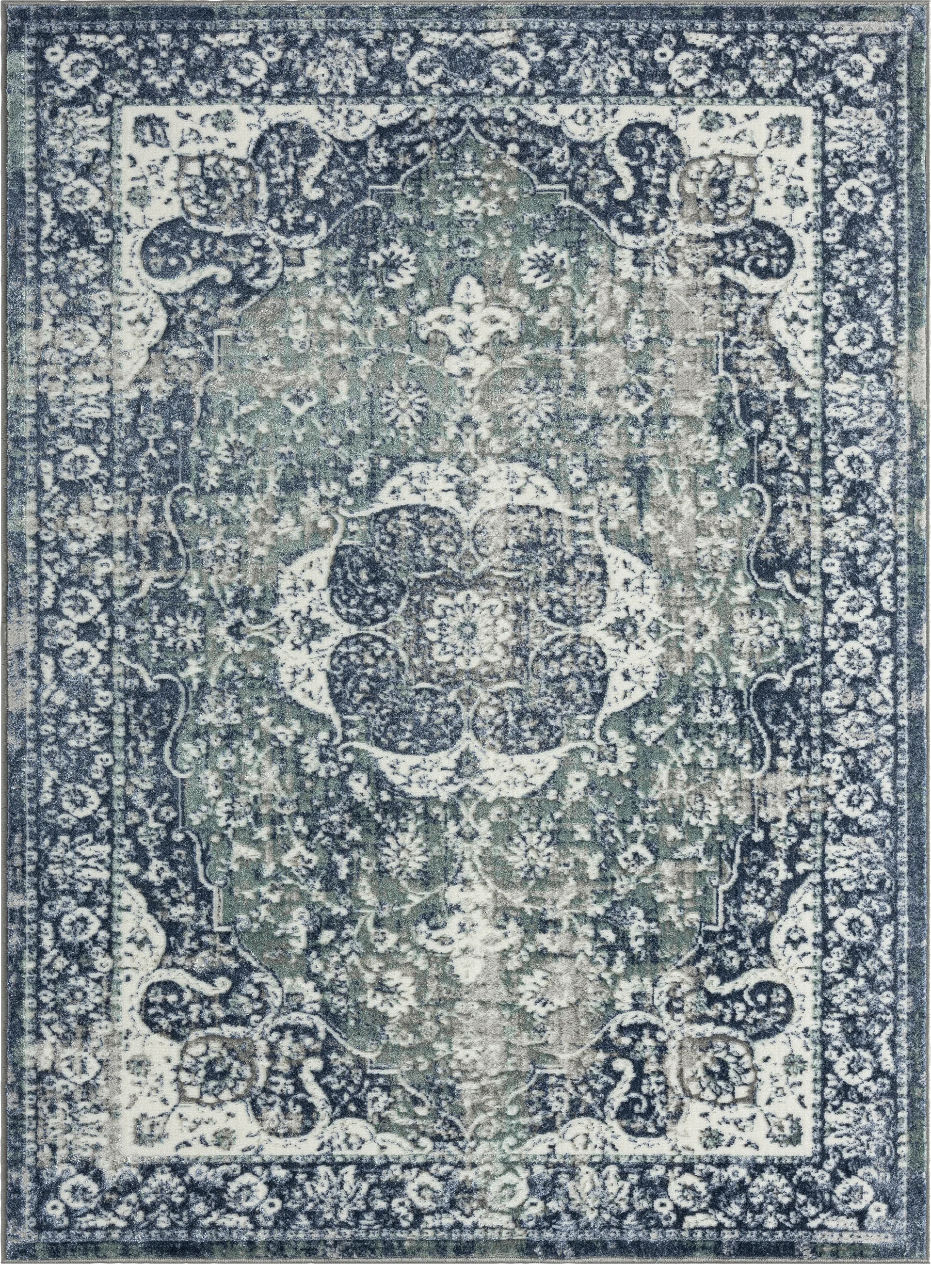 Stelosana Blue 5' x 7' Rug - Image 1