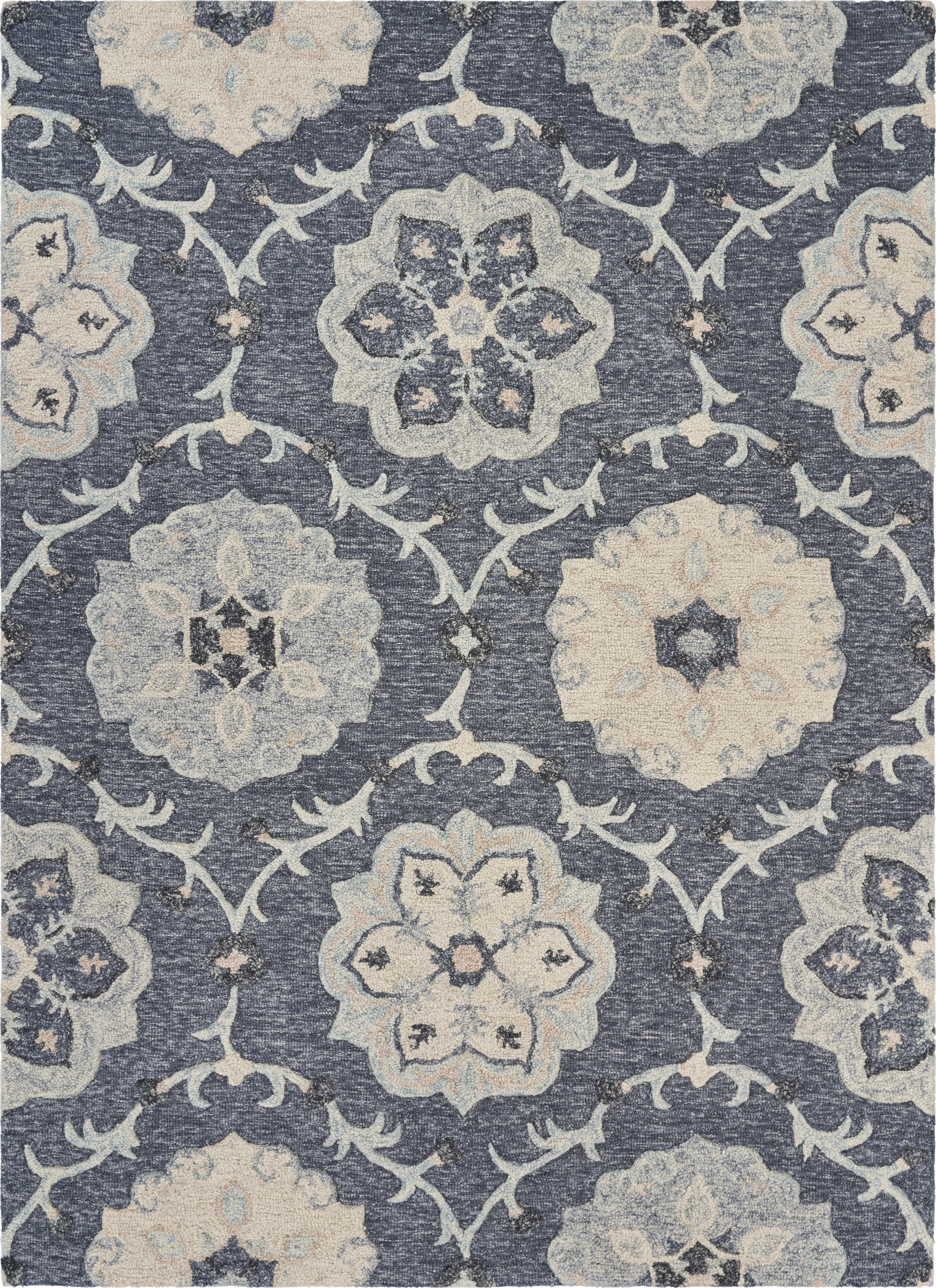 Kitabe Blue 5' x 7' Rug - Thumbnail - Image 1