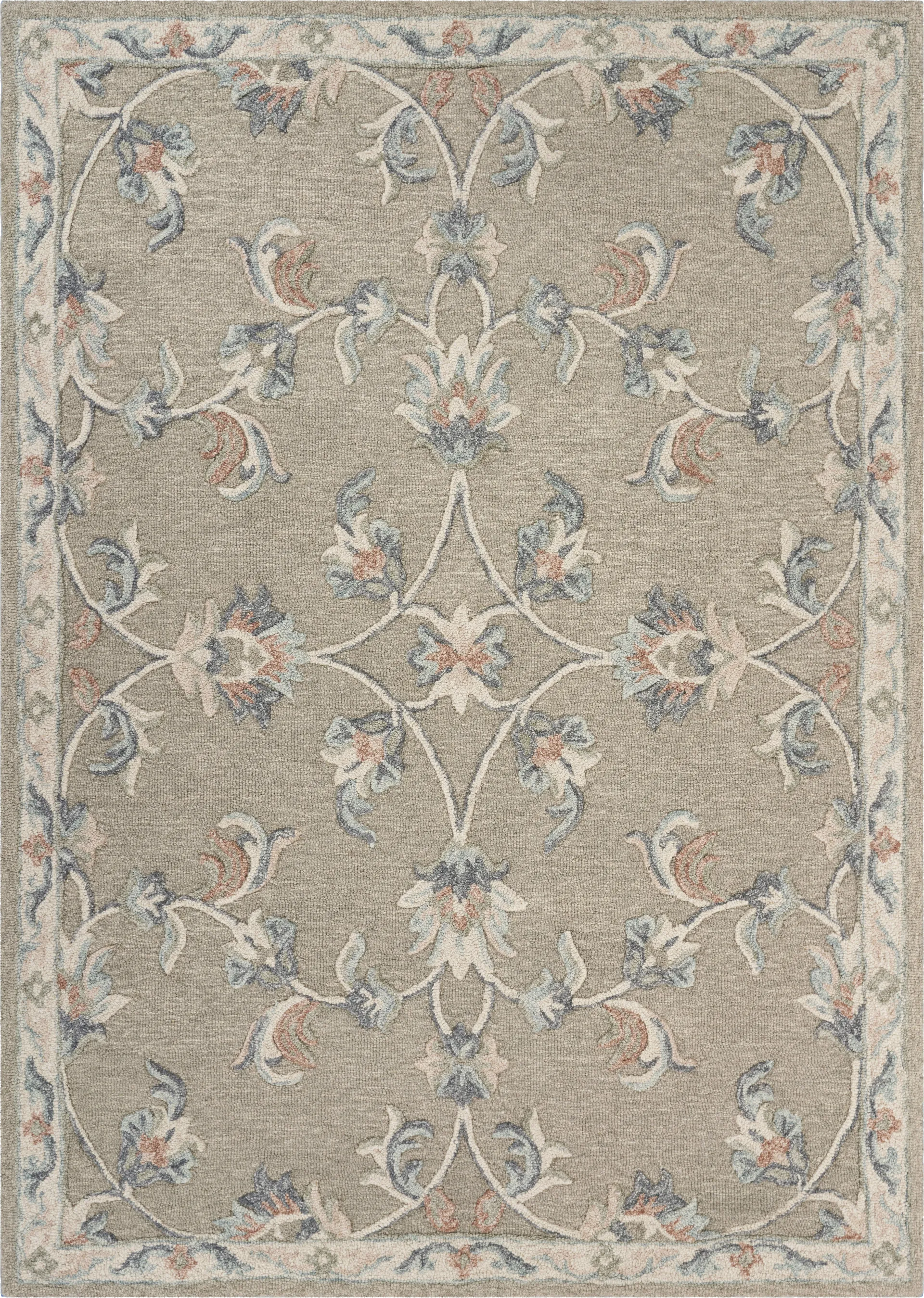 Ambenlas Taupe 5' x 7' Rug - Image 1