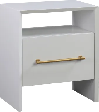 Wyleswood White Nightstand