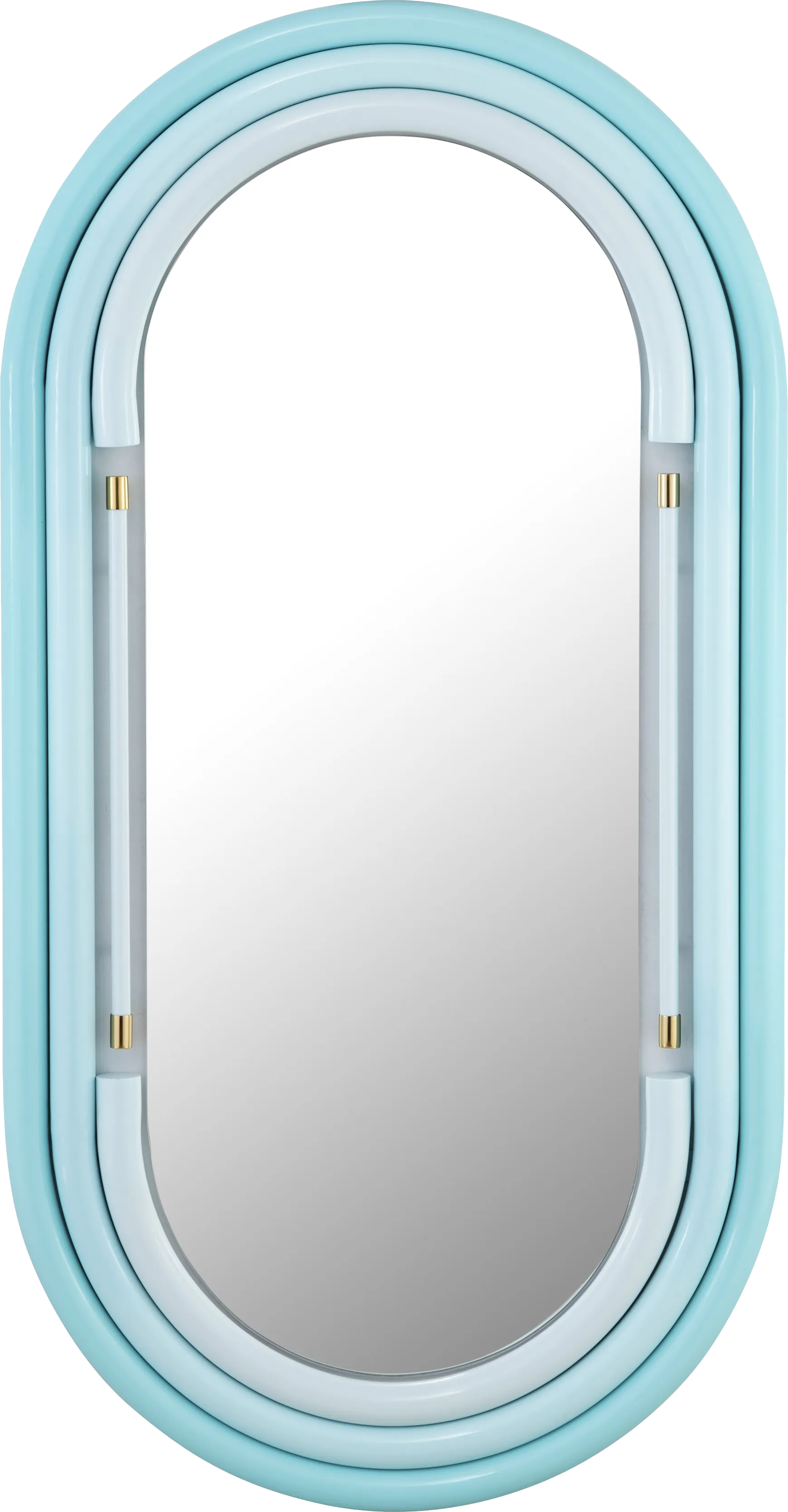 Coada II Blue Wall Mirror - Thumbnail - Image 1