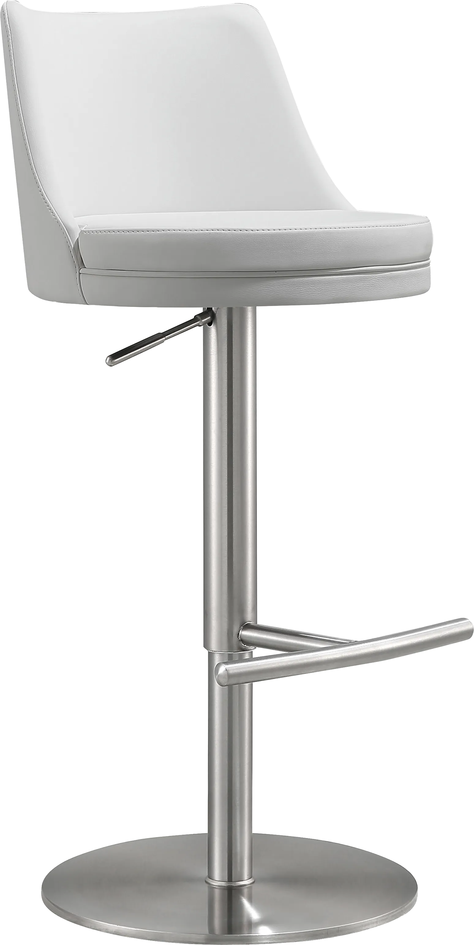 Gaudio White Barstool - Thumbnail - Image 1
