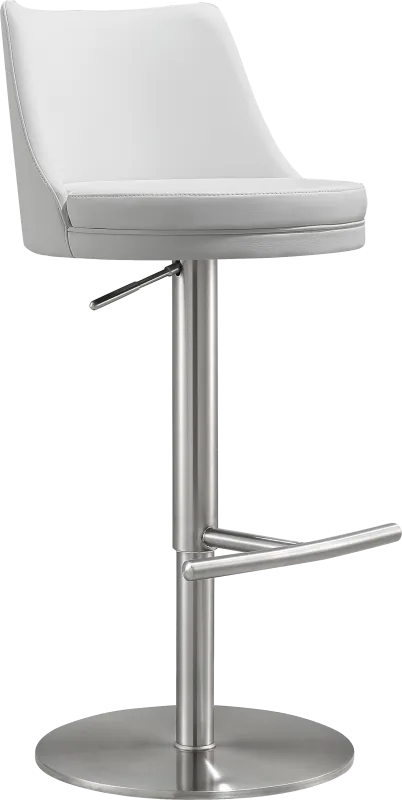 Gaudio White Barstool