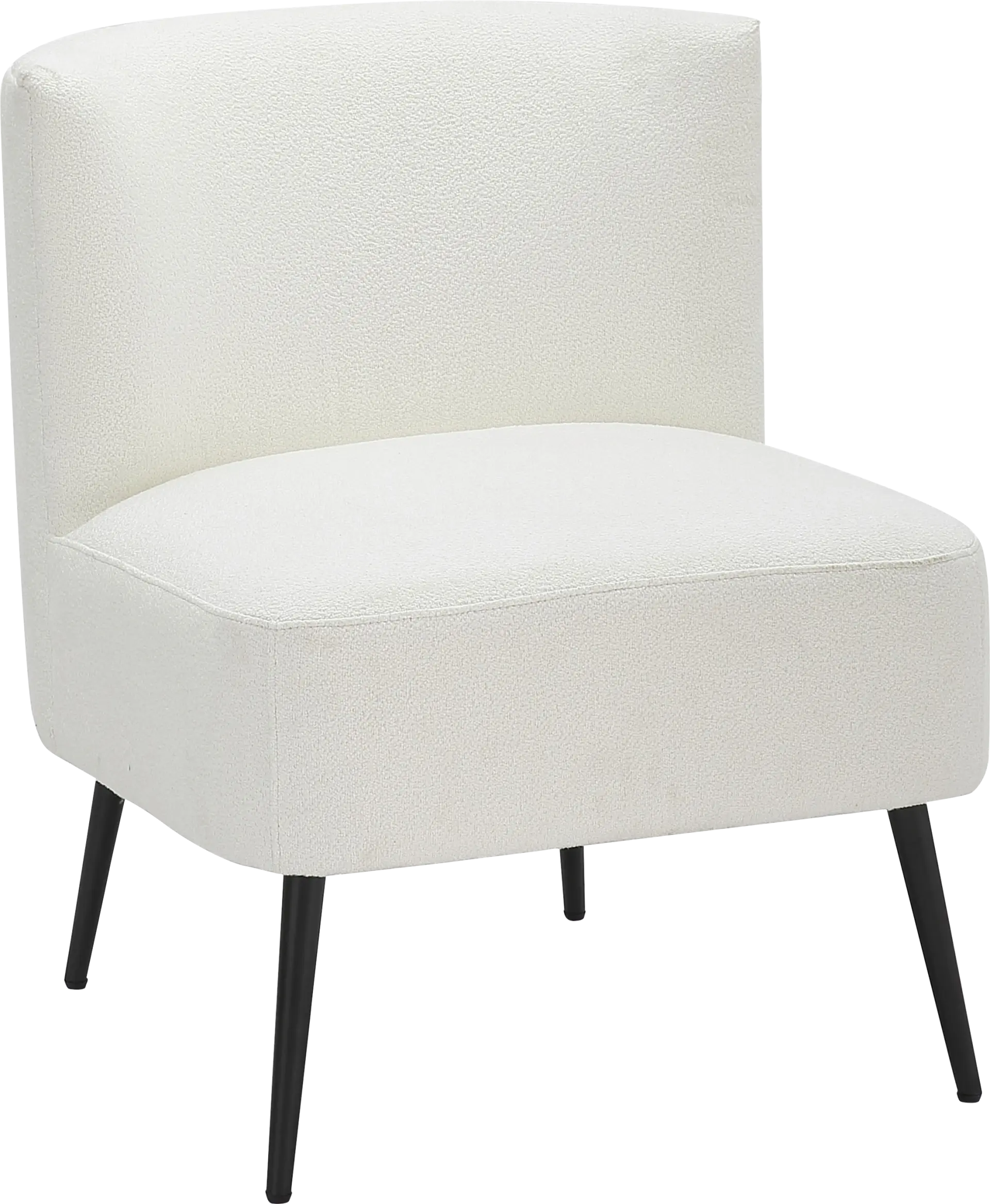 Rothmer White Accent Chair