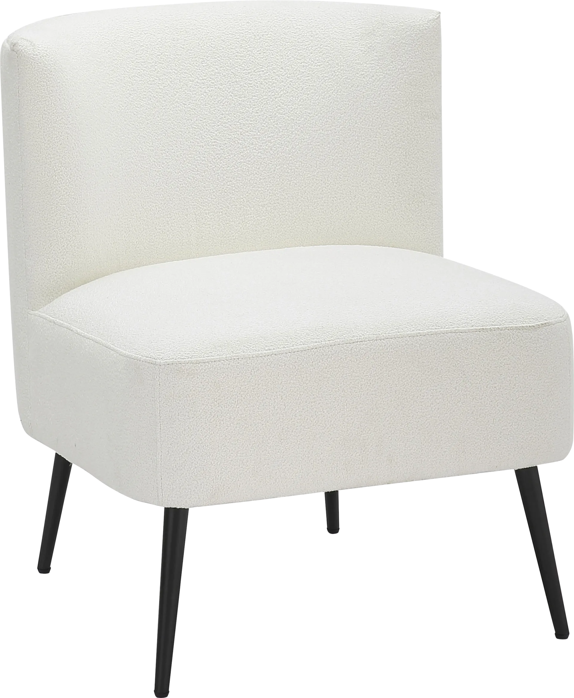 Rothmer White Accent Chair - Image 1