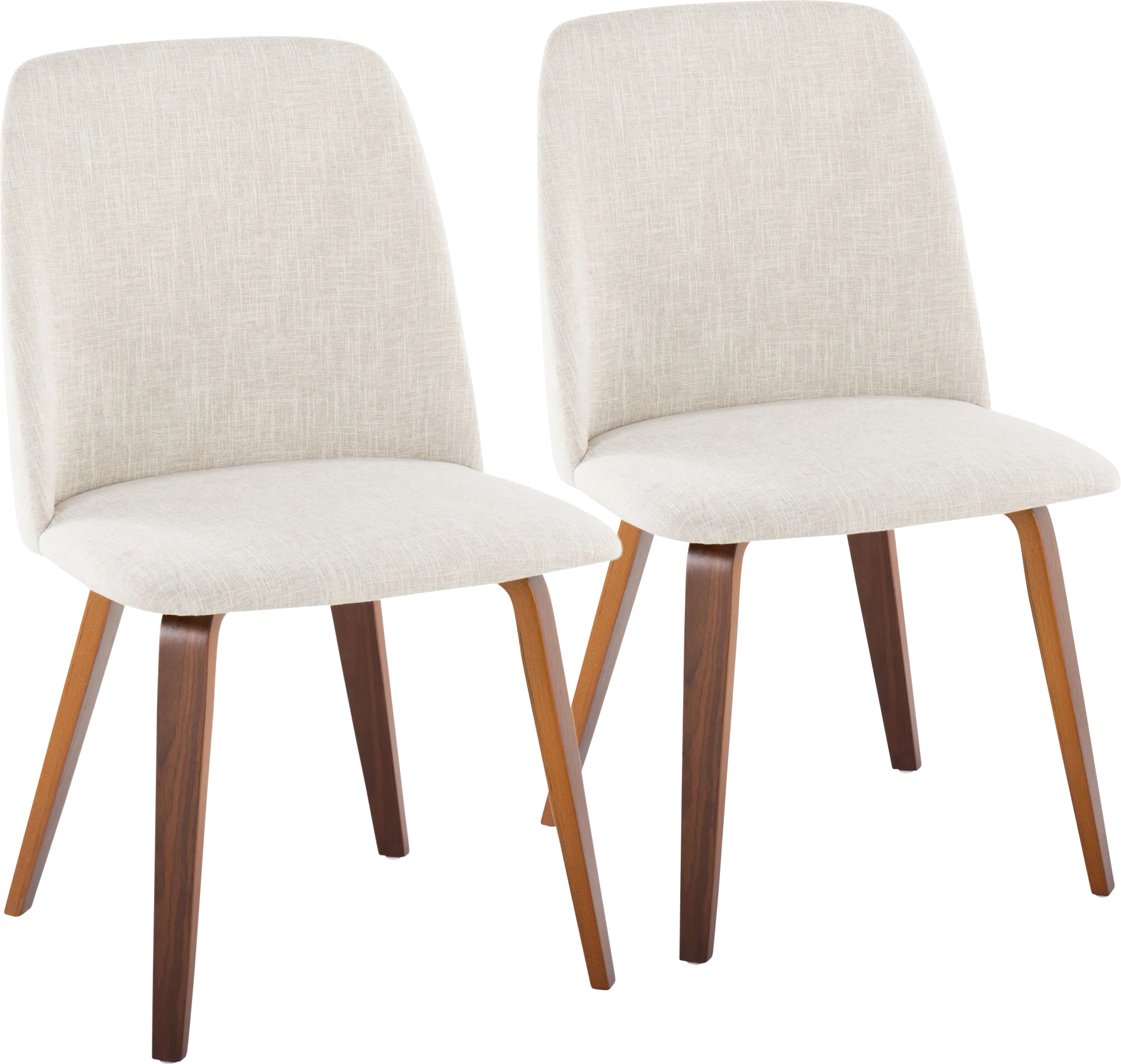 Verawood II Beige Dining Chair, Set of 2 - Image 1