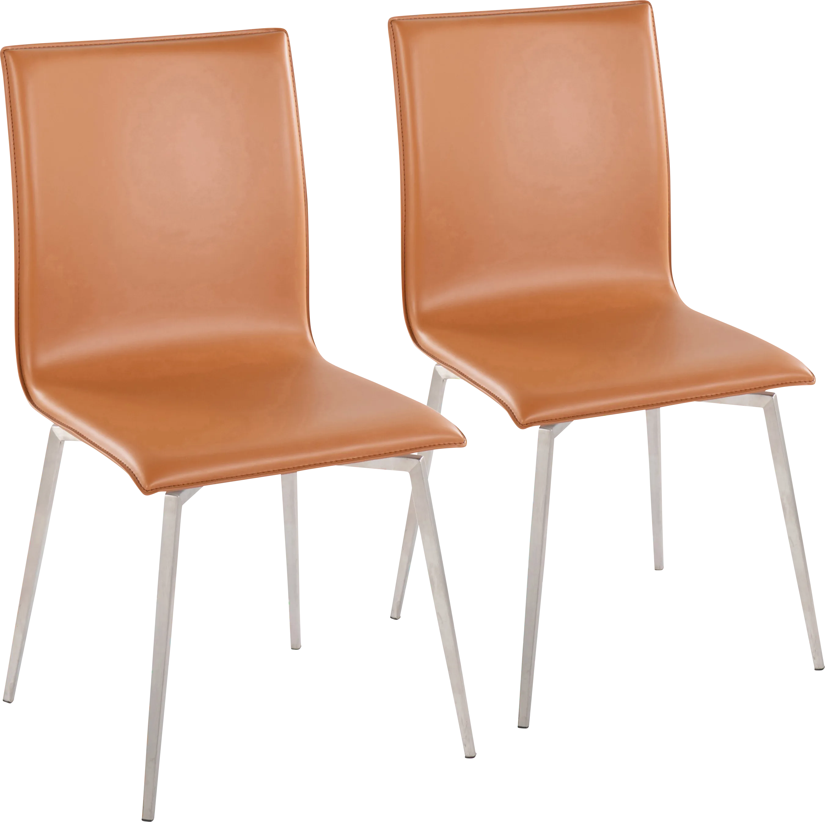 Murlyn Camel Dining Chair, Set of 2 - Thumbnail - Image 1