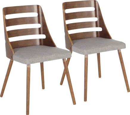 Thornwood Gray Dining Chair, Set of 2