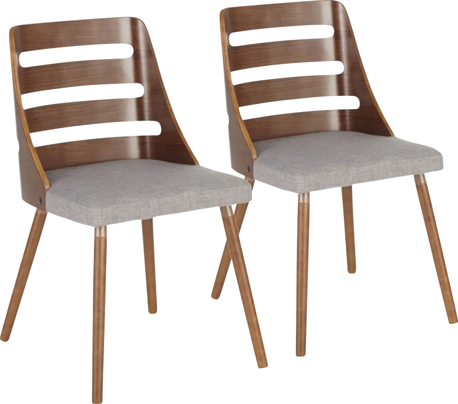 Thornwood Gray Dining Chair, Set of 2