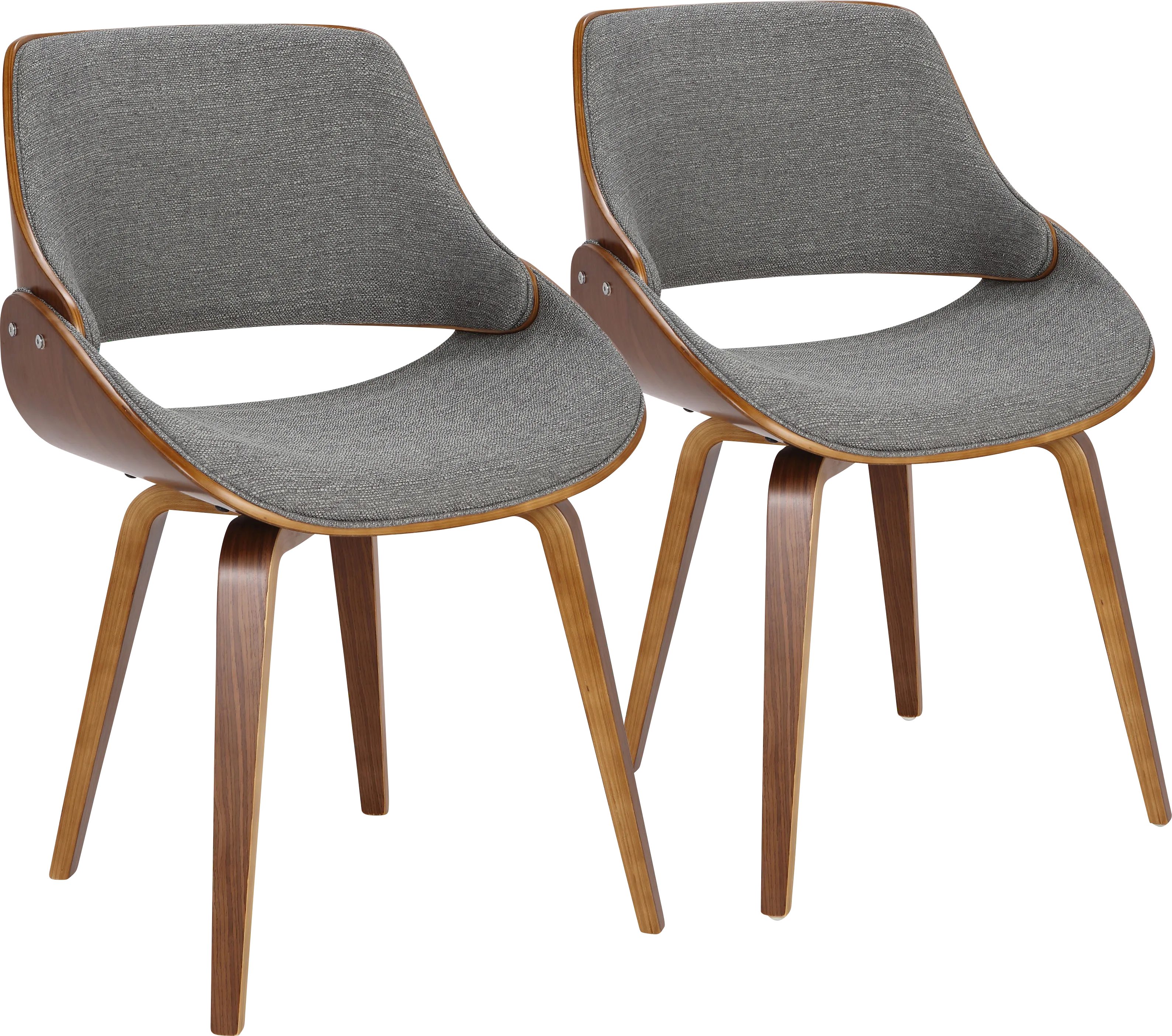 Seracedar Gray Dining Chair, Set of 2 - Thumbnail - Image 1
