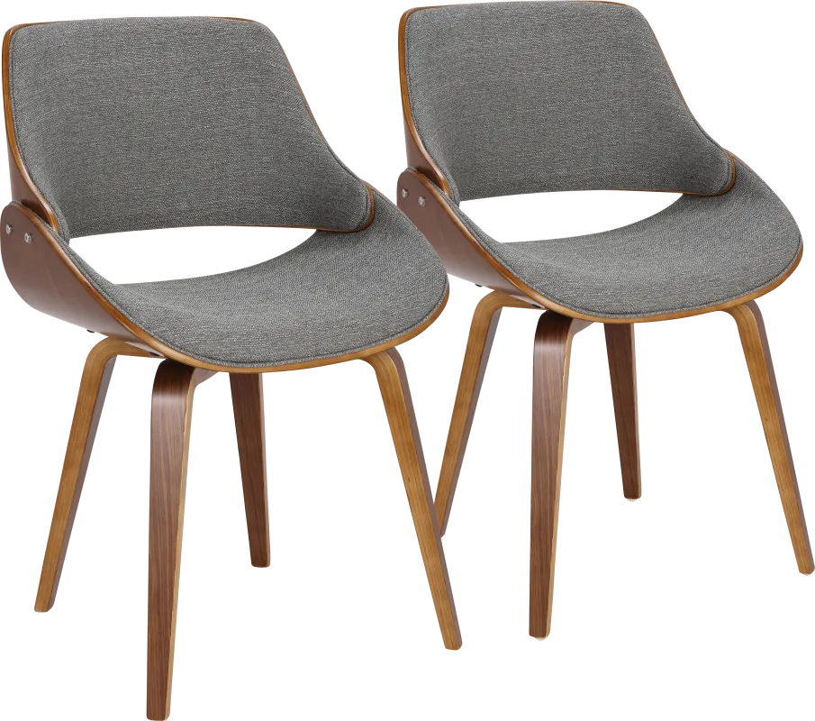 Seracedar Gray Dining Chair, Set of 2