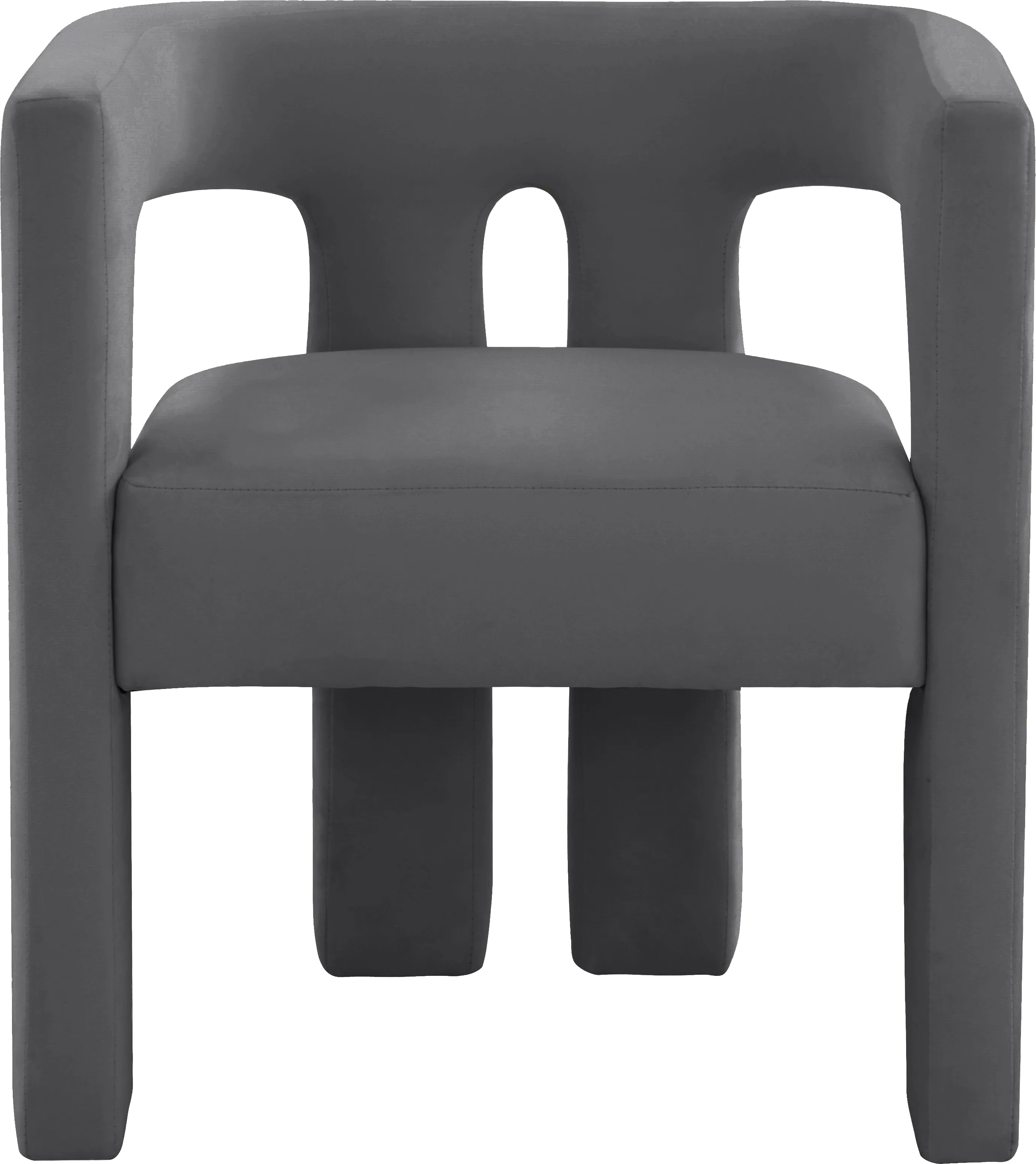 Remagen Dark Gray Accent Chair - Thumbnail - Image 1