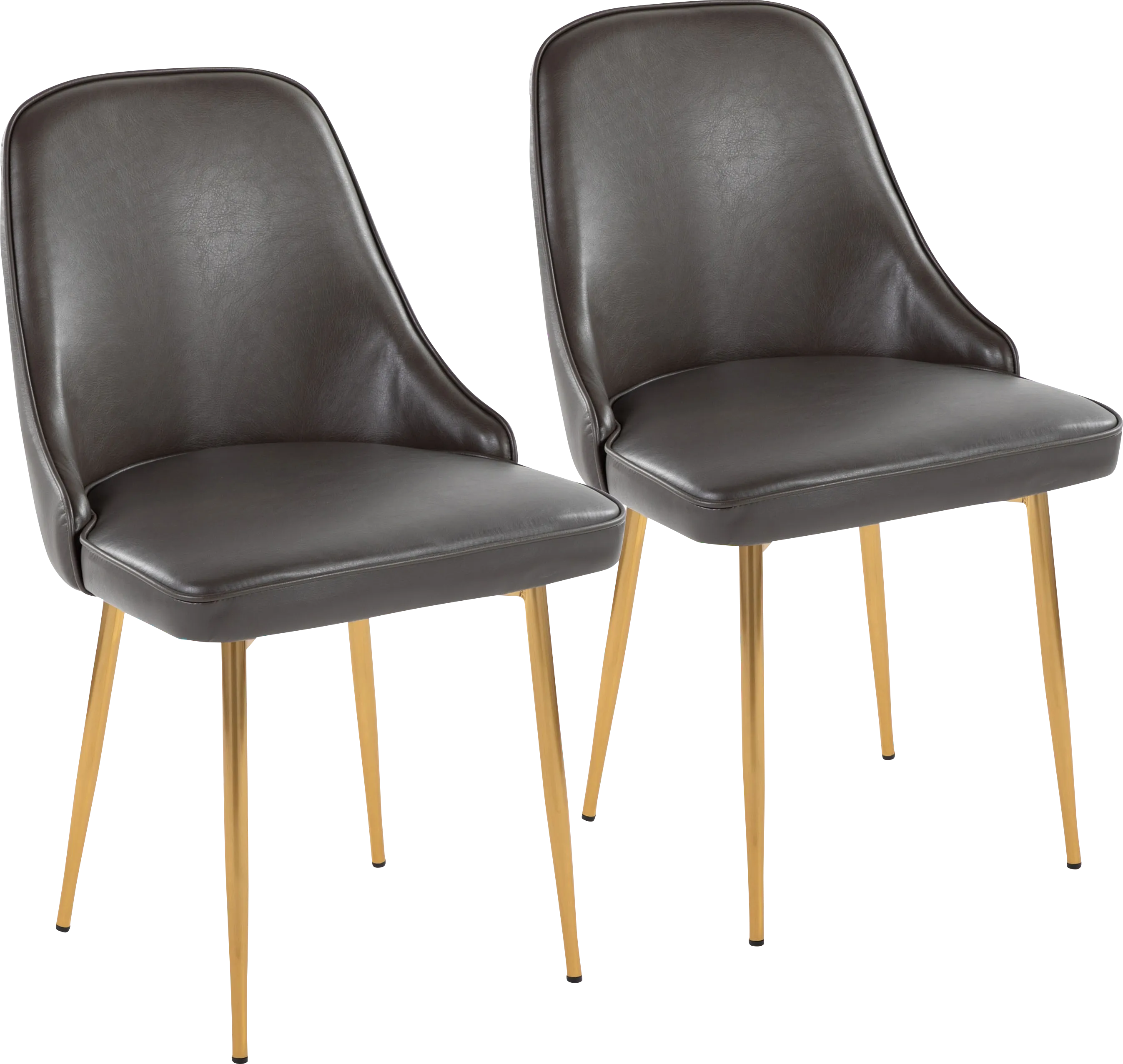 Clovis I Gray Dining Chair, Set of 2 - Thumbnail - Image 1