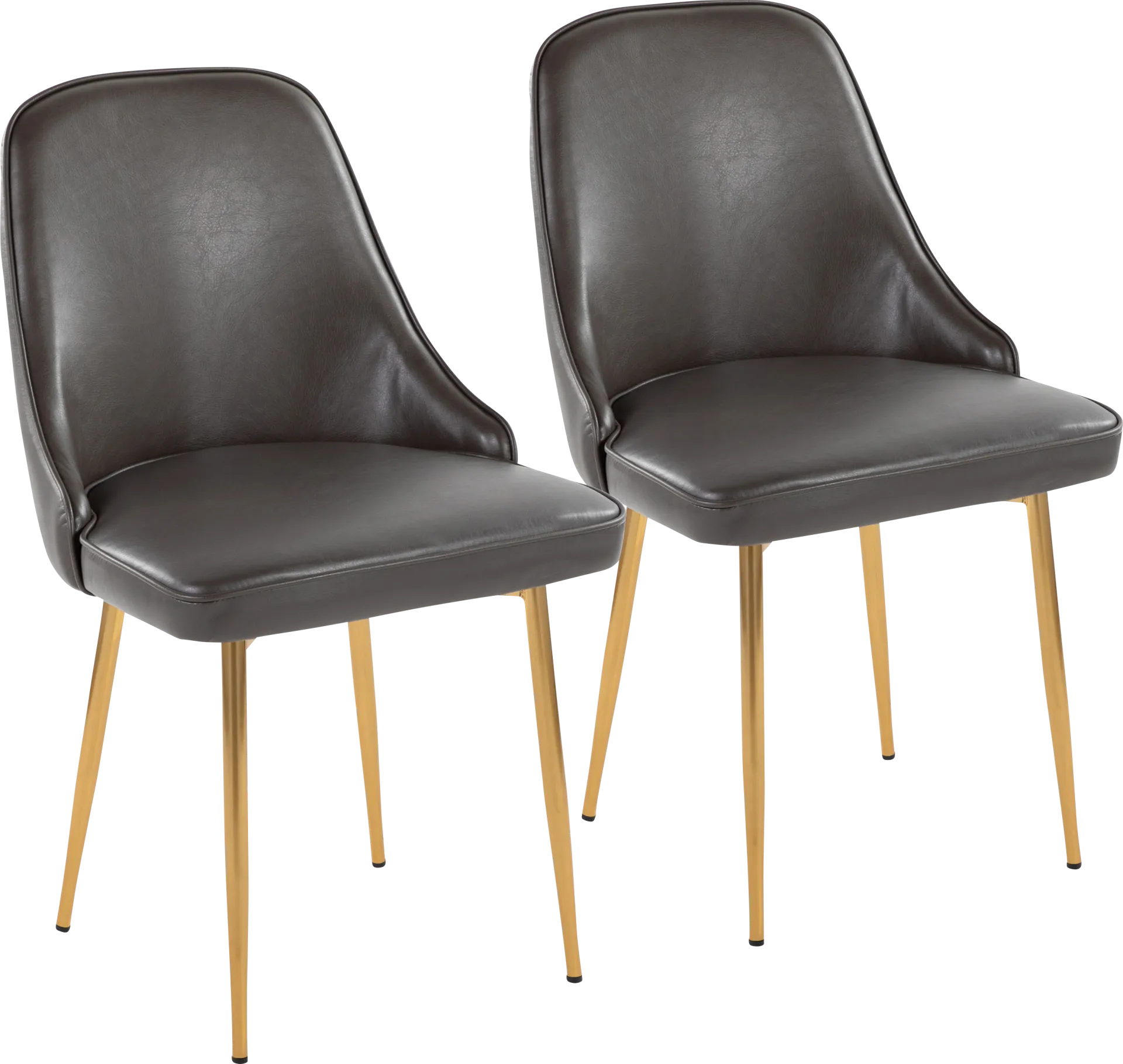 Clovis I Gray Dining Chair, Set of 2 - Image 1