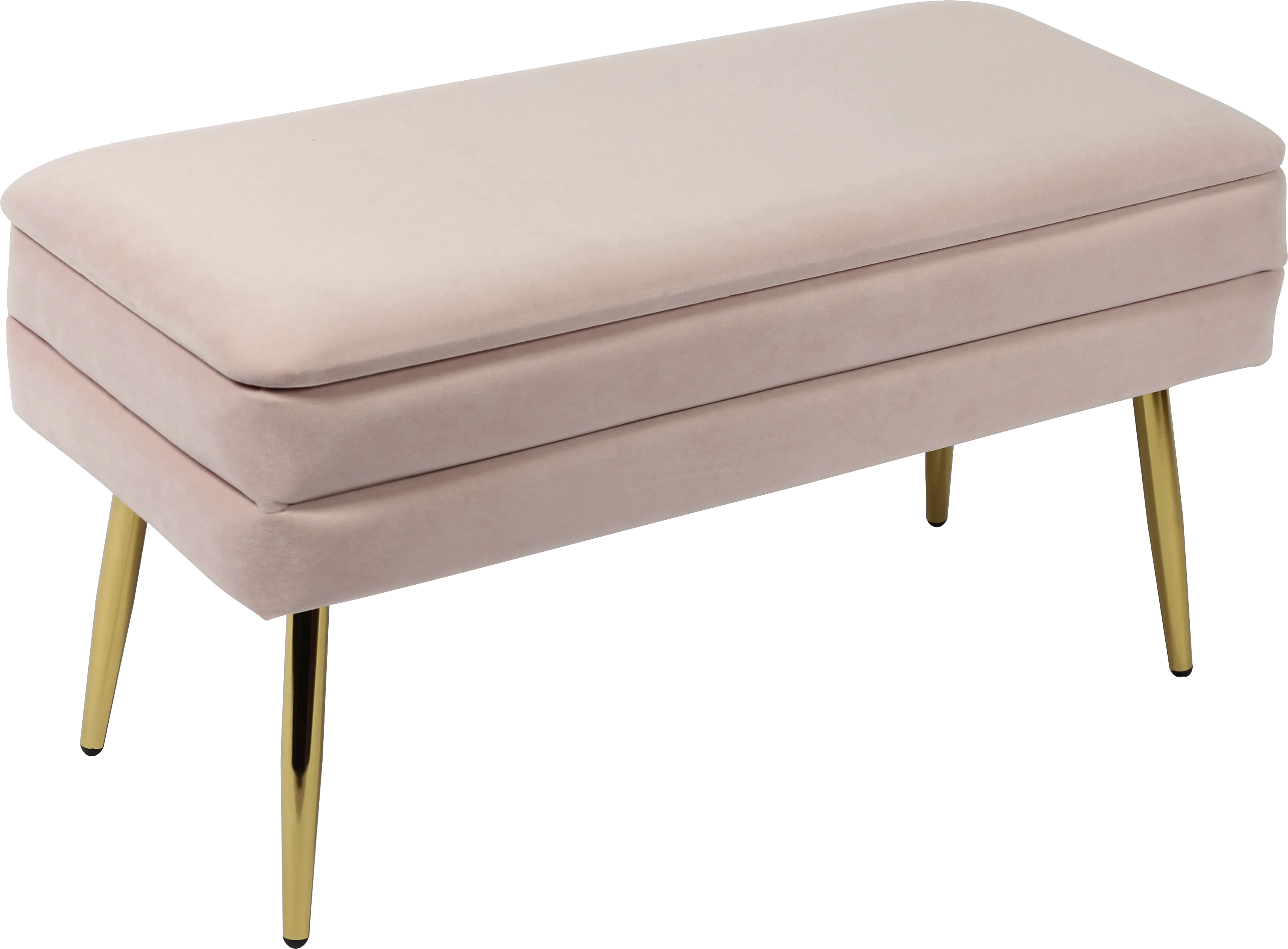 Eauclair Blush Storage Bench - Thumbnail - Image 1