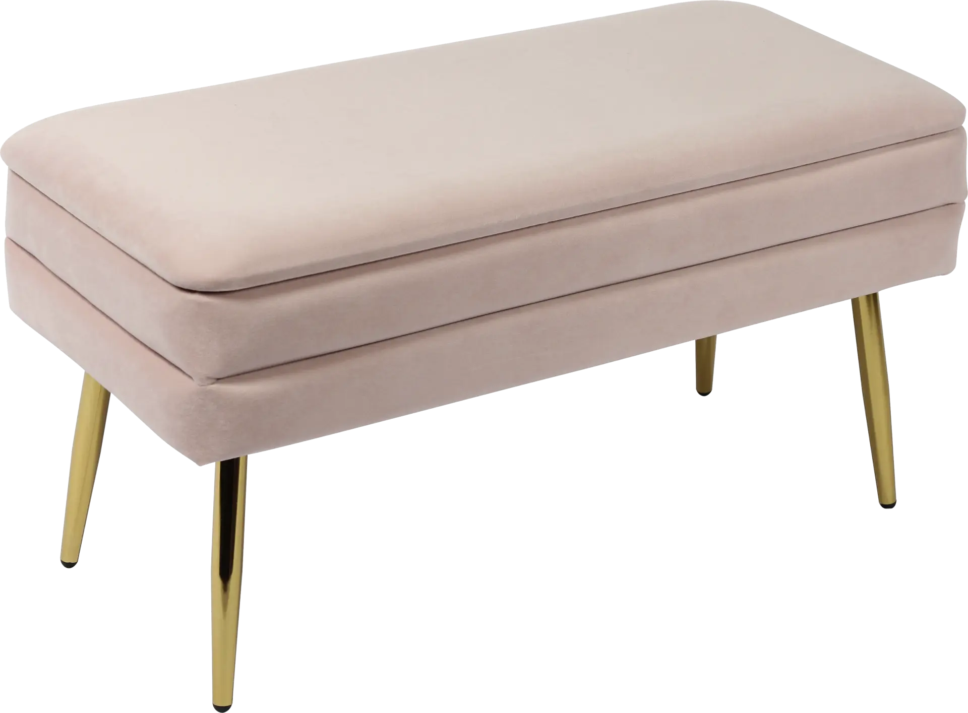 Eauclair Blush Storage Bench