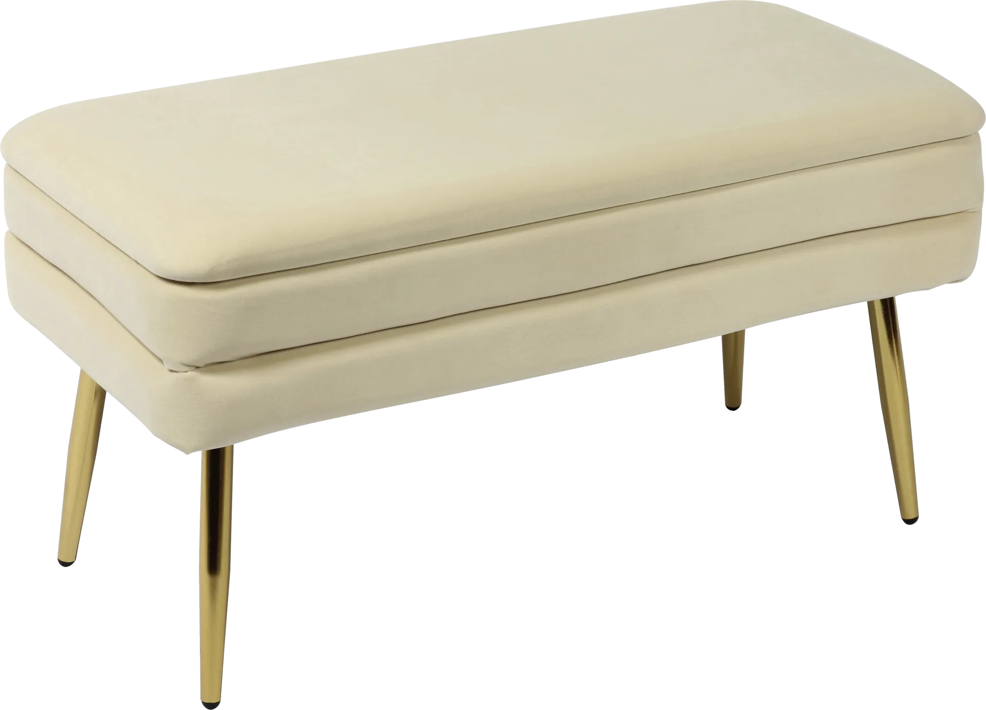 Eauclair Cream Storage Bench - Image 1