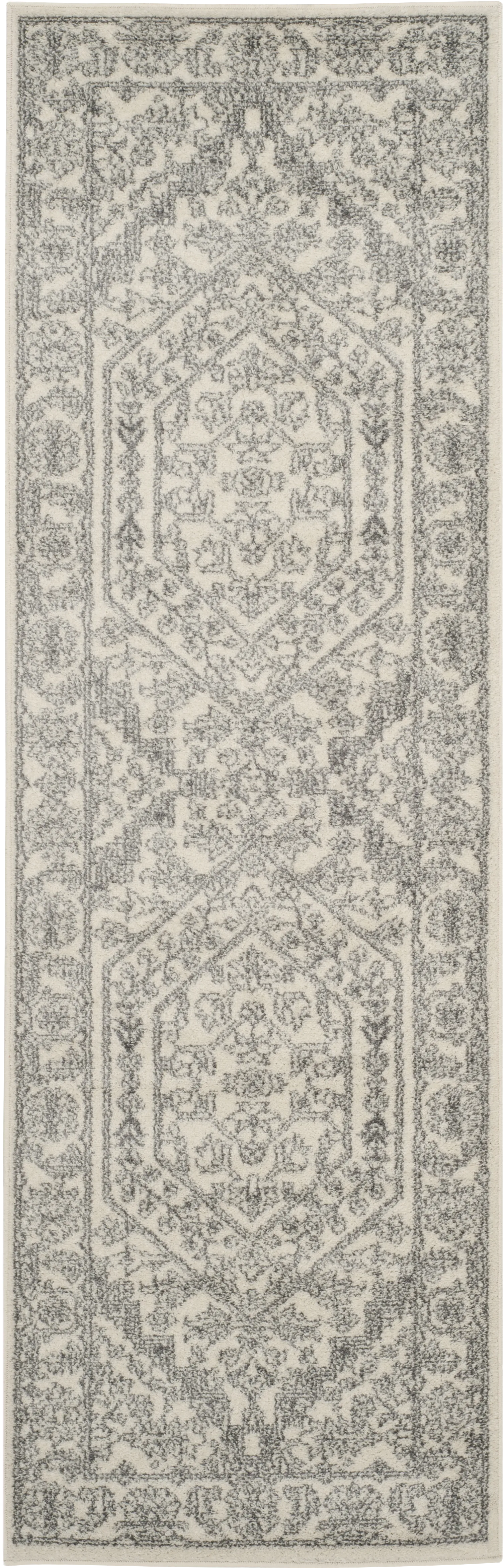 Daylee Ivory 2'6 x 8' Runner Rug - Image 1