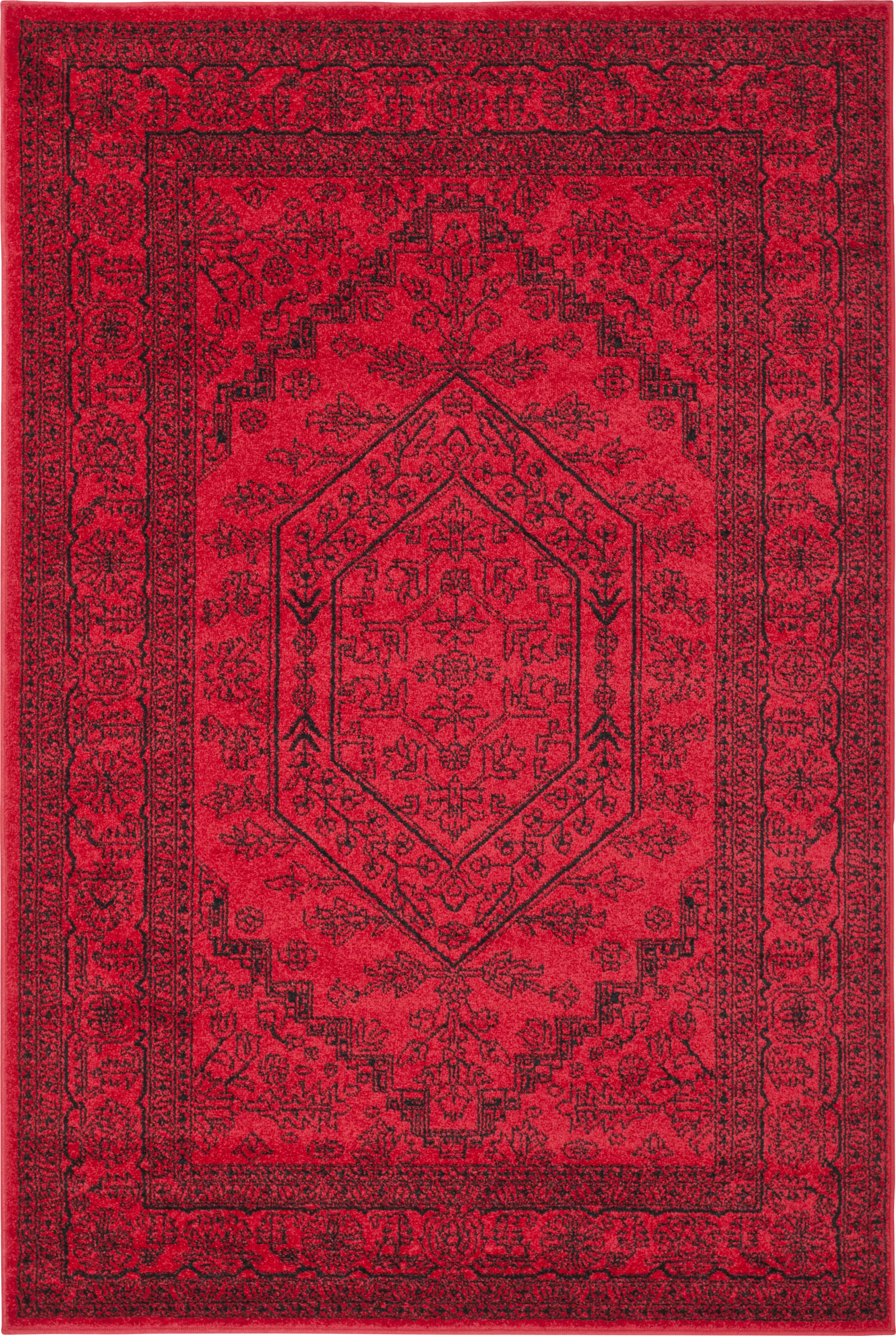 Daylee Red 5' x 8' Rug - Image 1