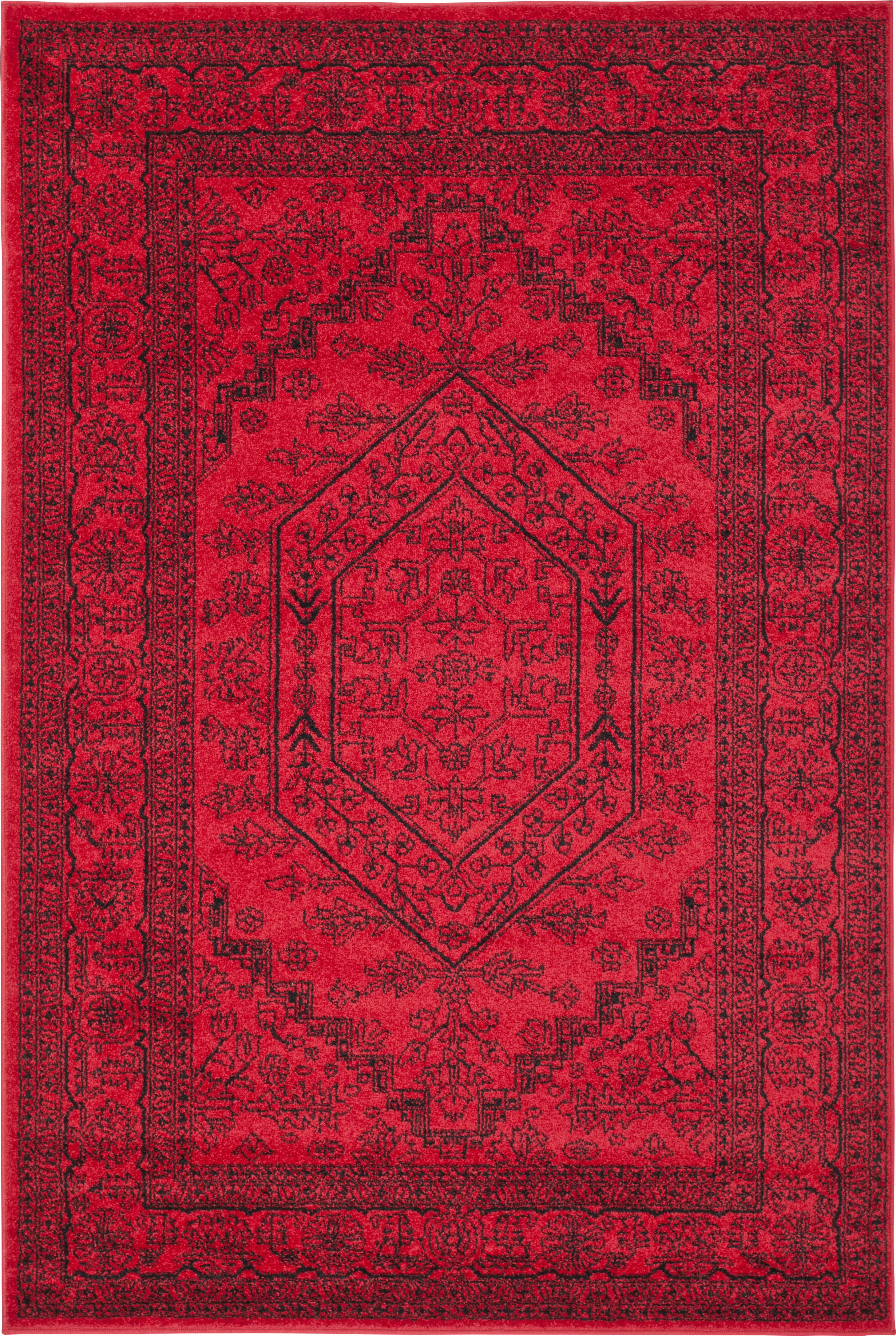 Daylee Red 6' x 9' Rug - Thumbnail - Image 1