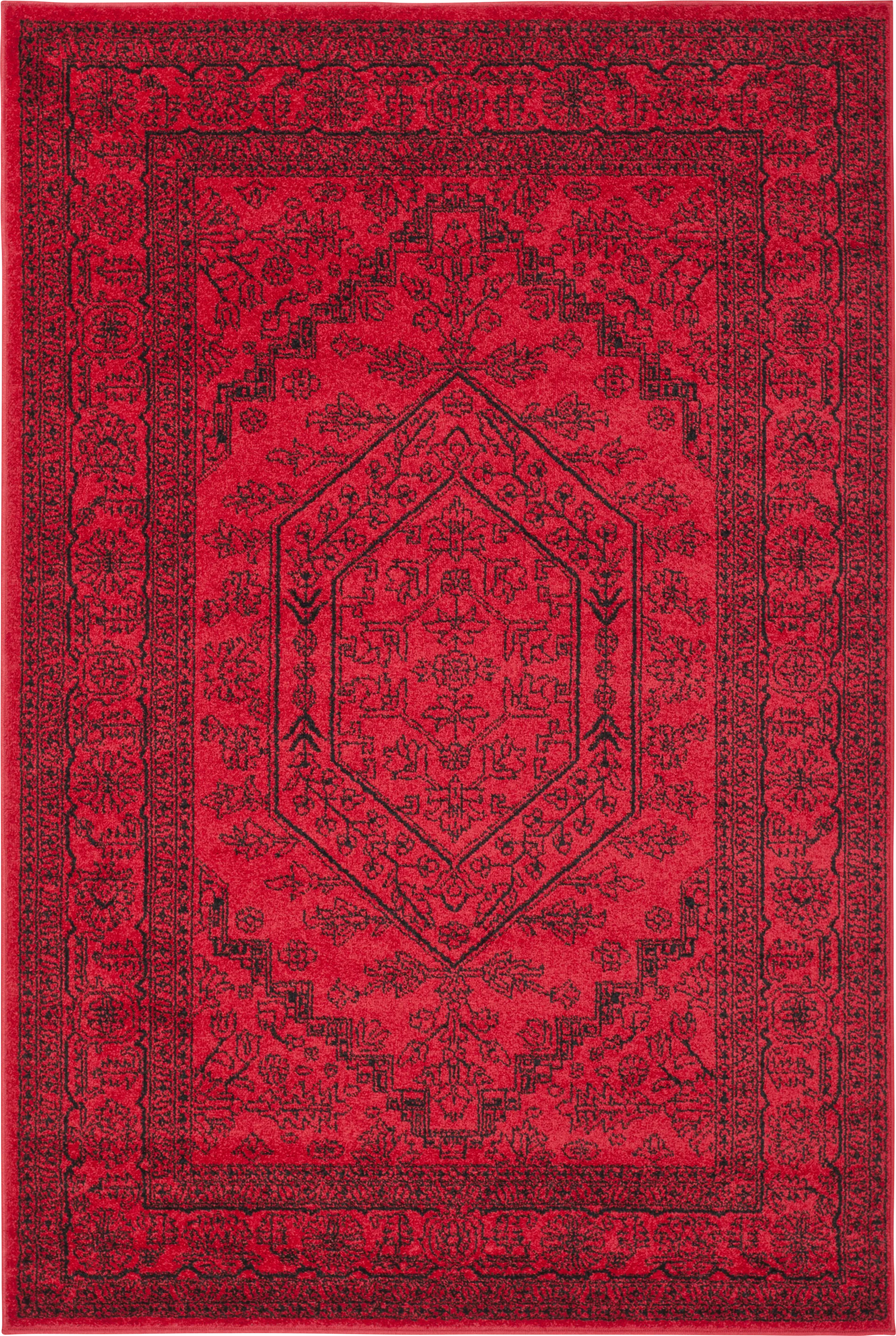 Daylee Red 6' x 9' Rug - Image 1