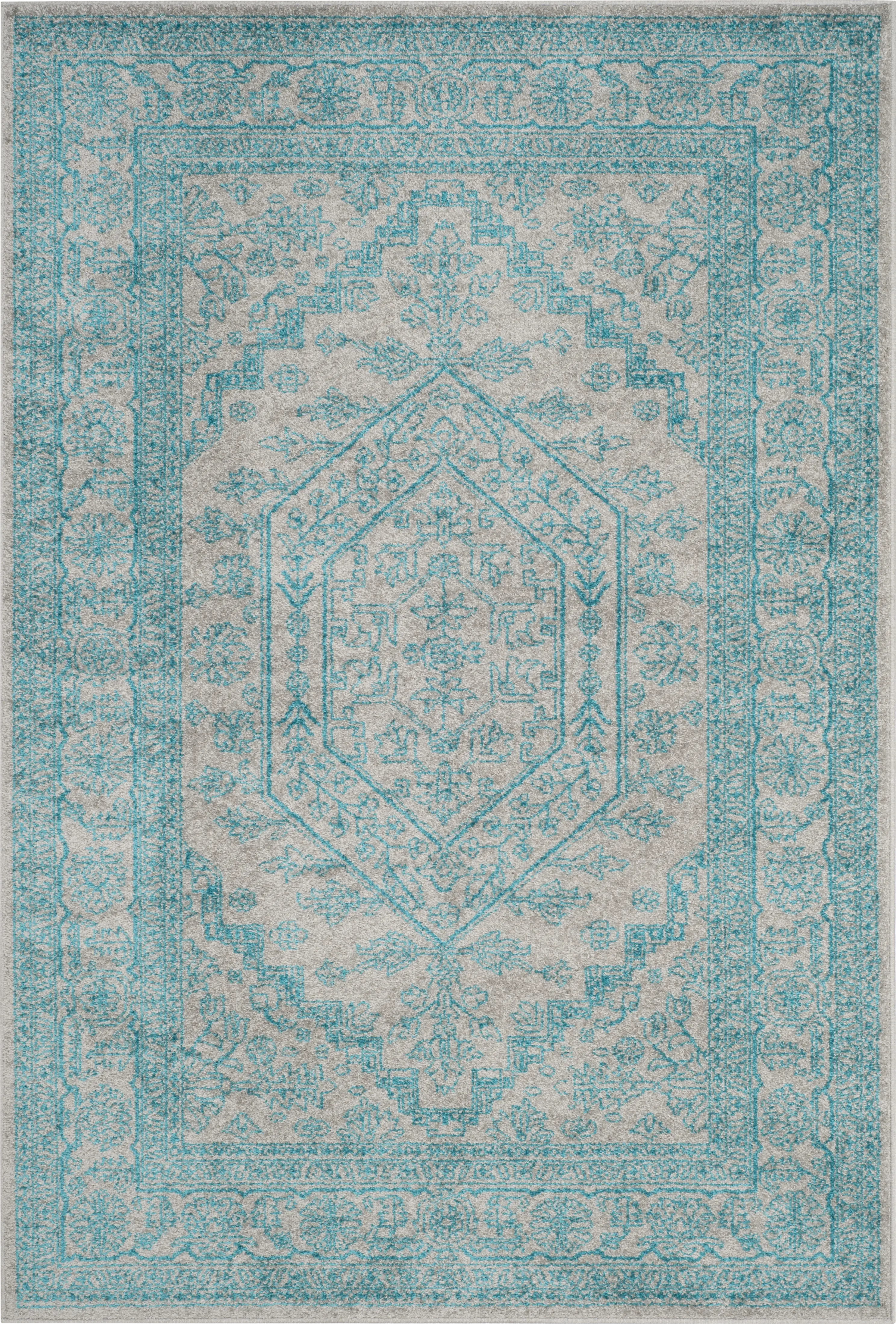 Daylee Light Gray 6' x 9' Rug - Thumbnail - Image 1